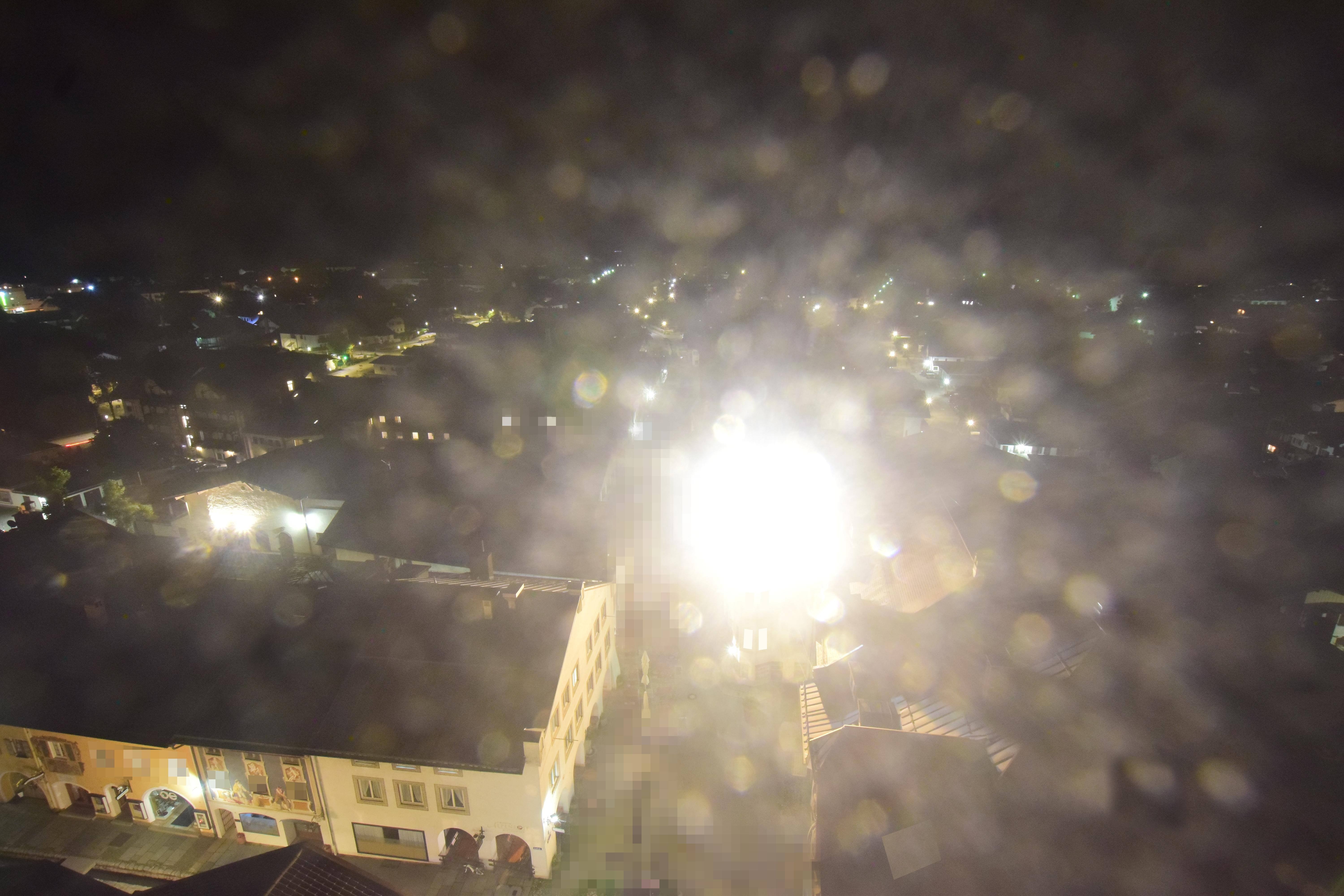 Archived image Webcam Karwendel Mittenwald - Church