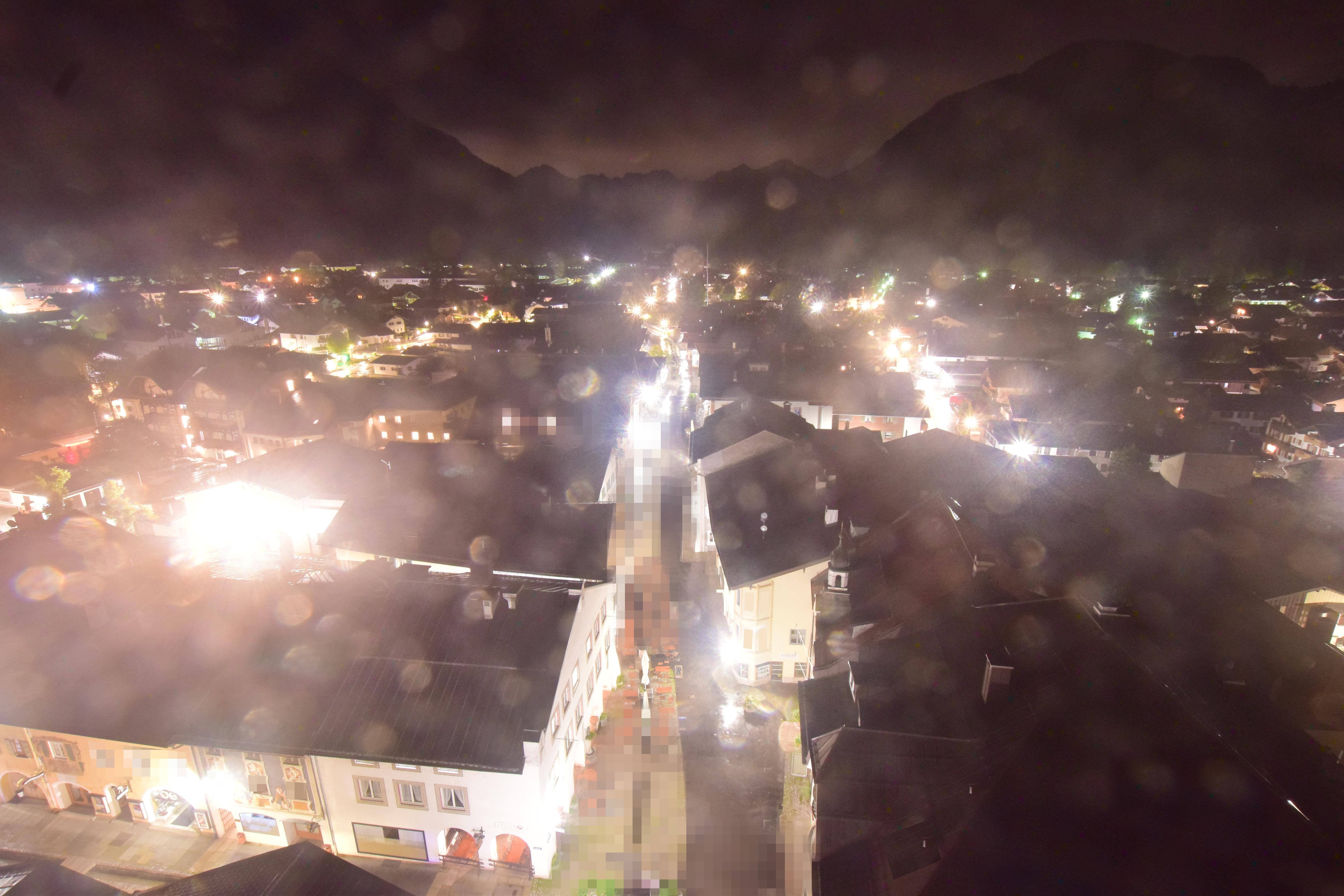 Archived image Webcam Karwendel Mittenwald - Church