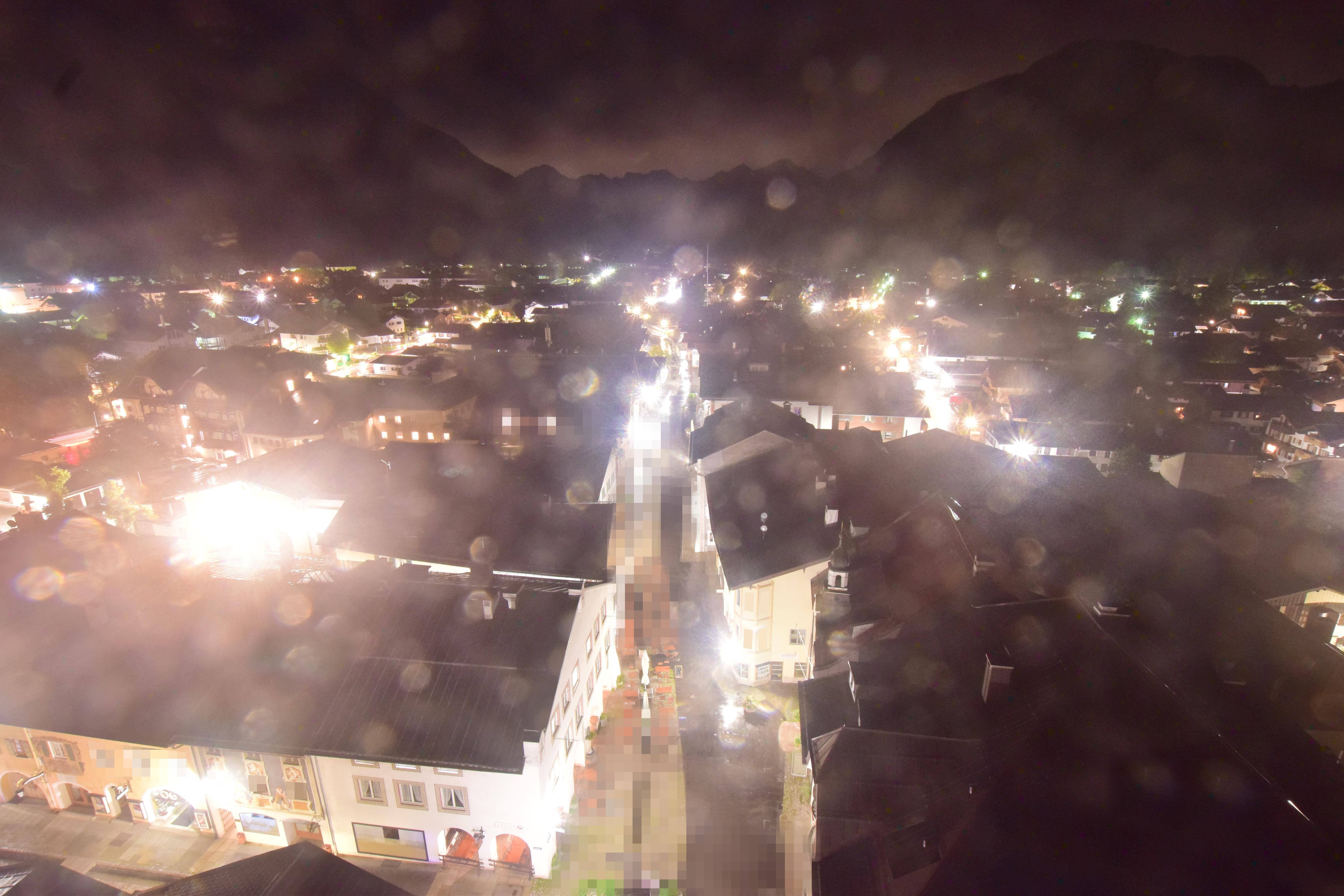 Archived image Webcam Karwendel Mittenwald - Church