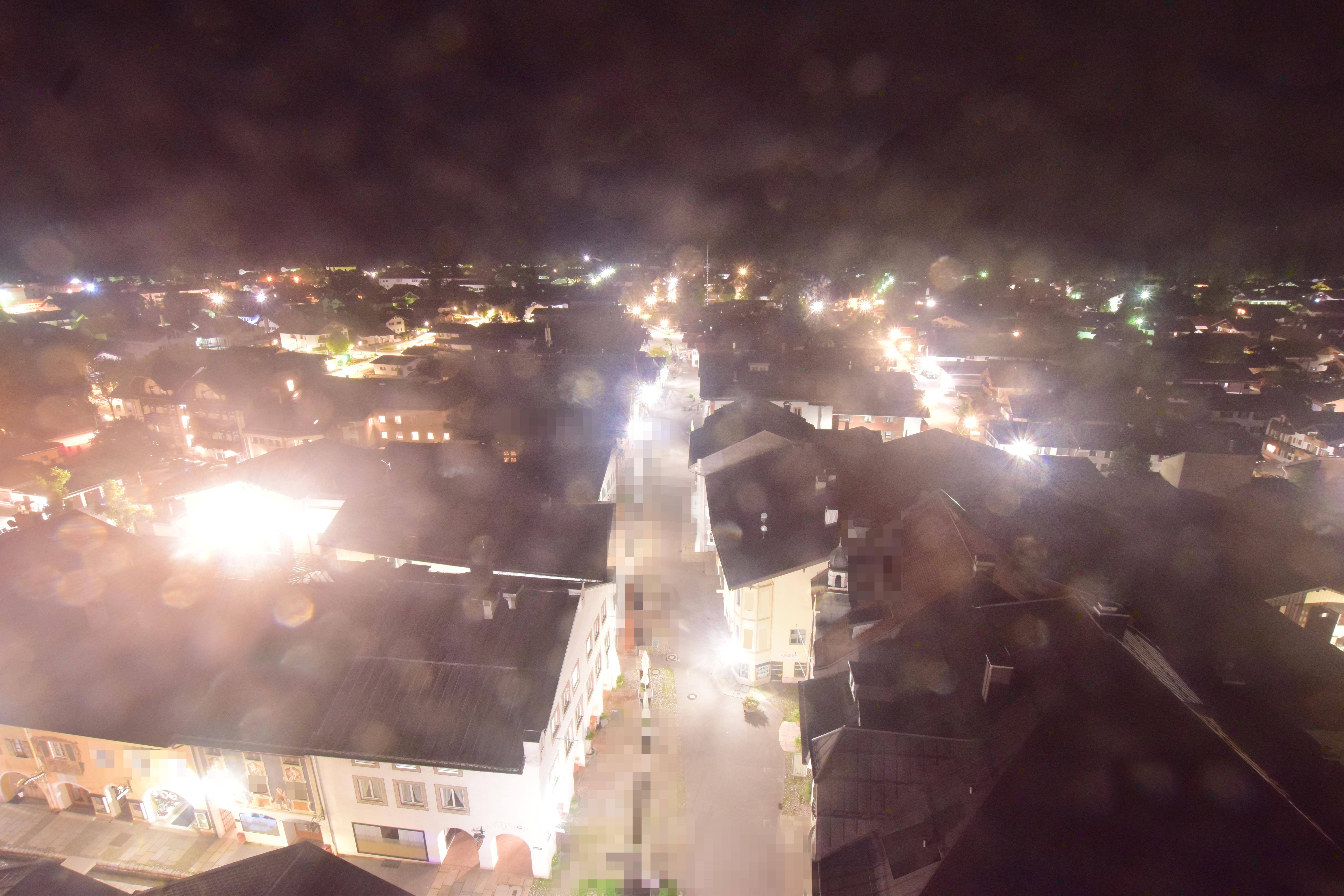 Archived image Webcam Karwendel Mittenwald - Church