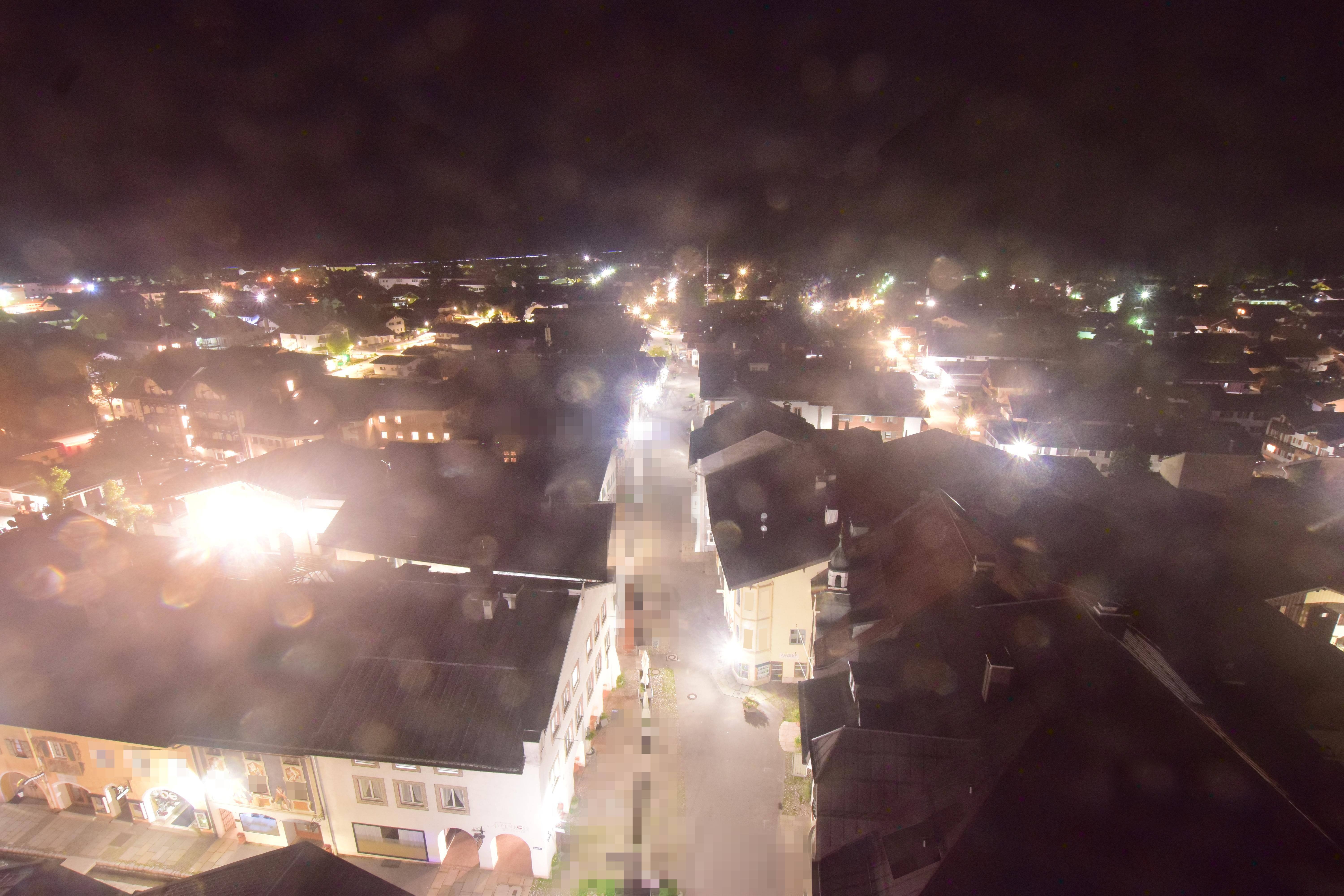 Archived image Webcam Karwendel Mittenwald - Church