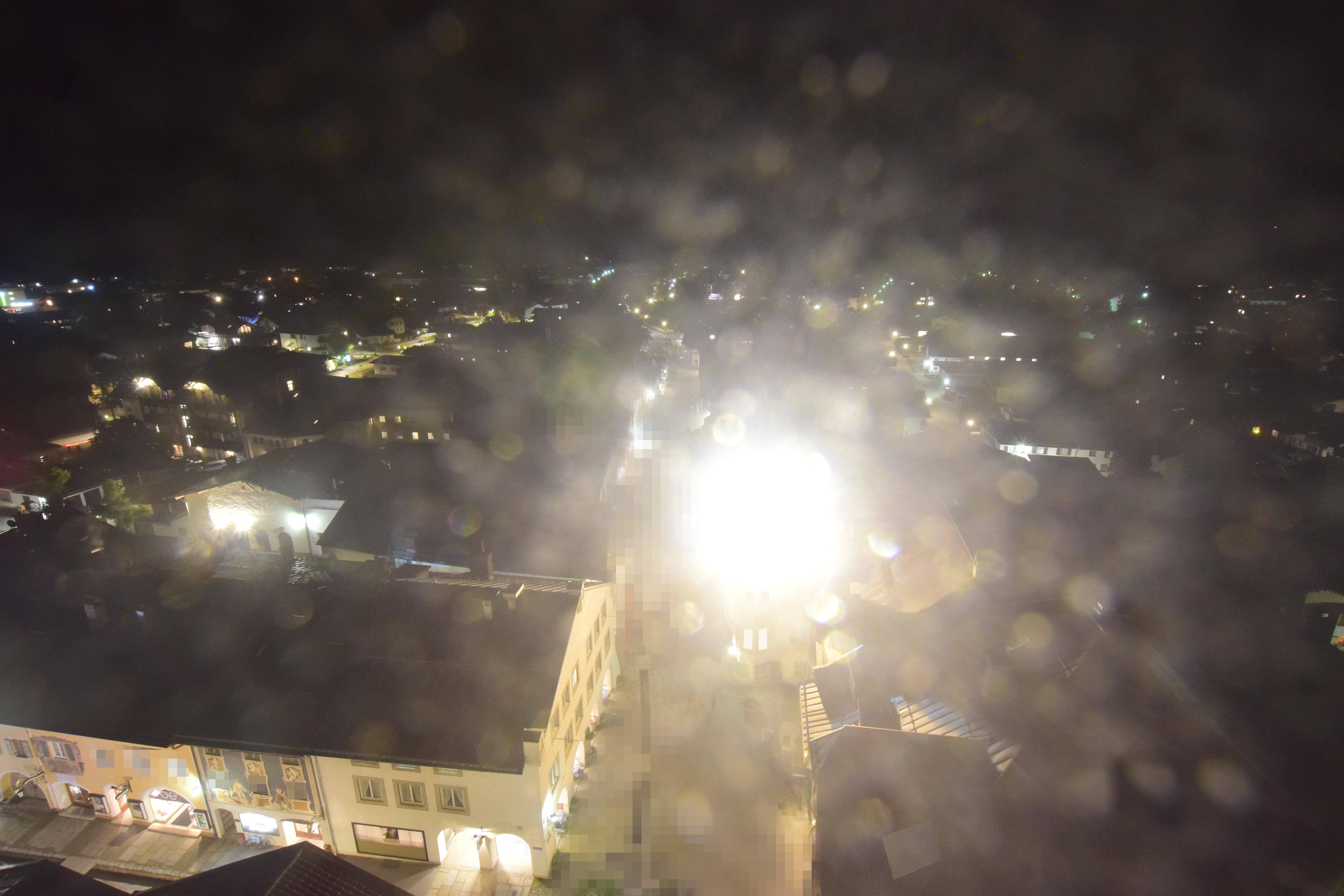 Archived image Webcam Karwendel Mittenwald - Church