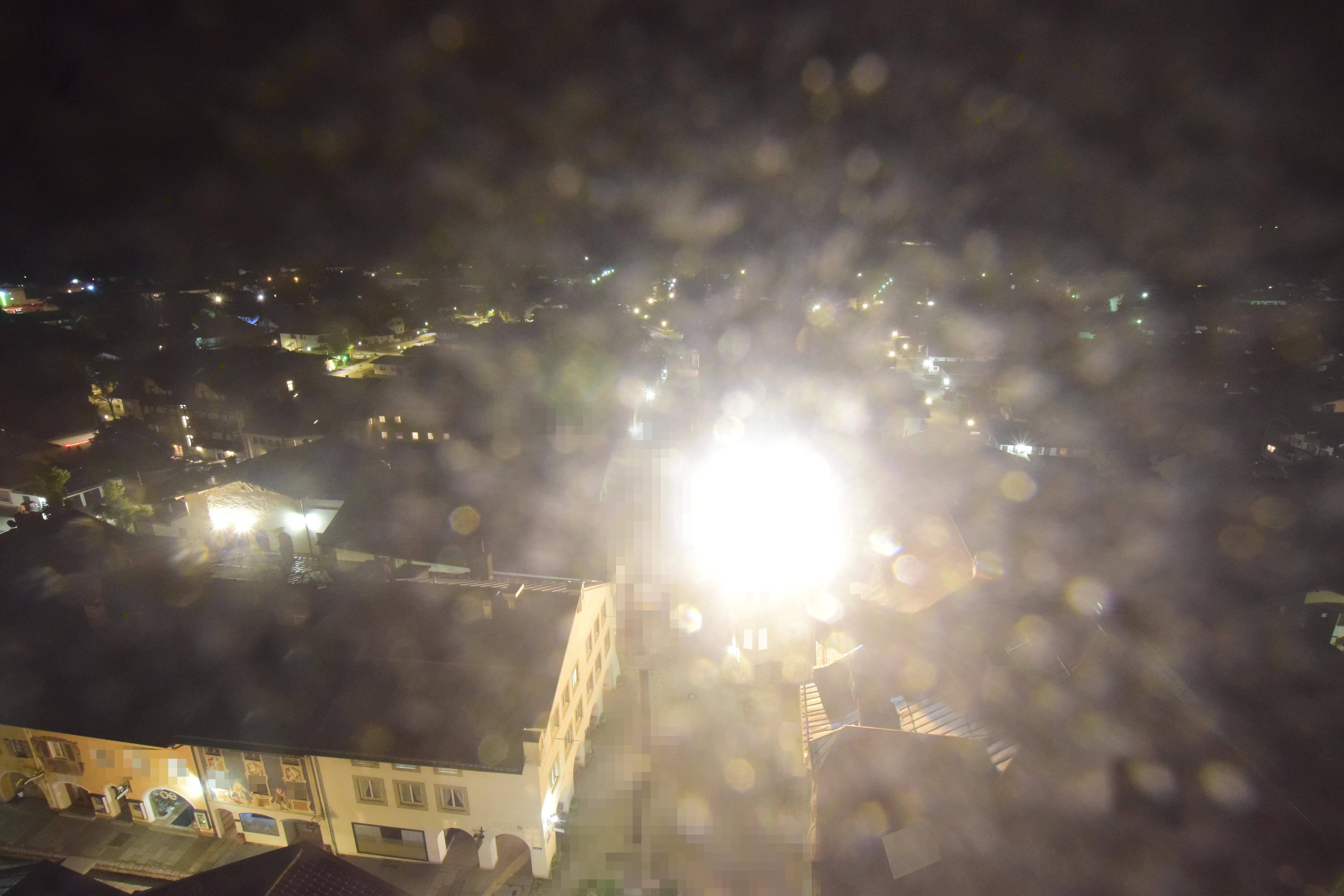 Archiv Foto Webcam Karwendel Mittenwald - Kirche
