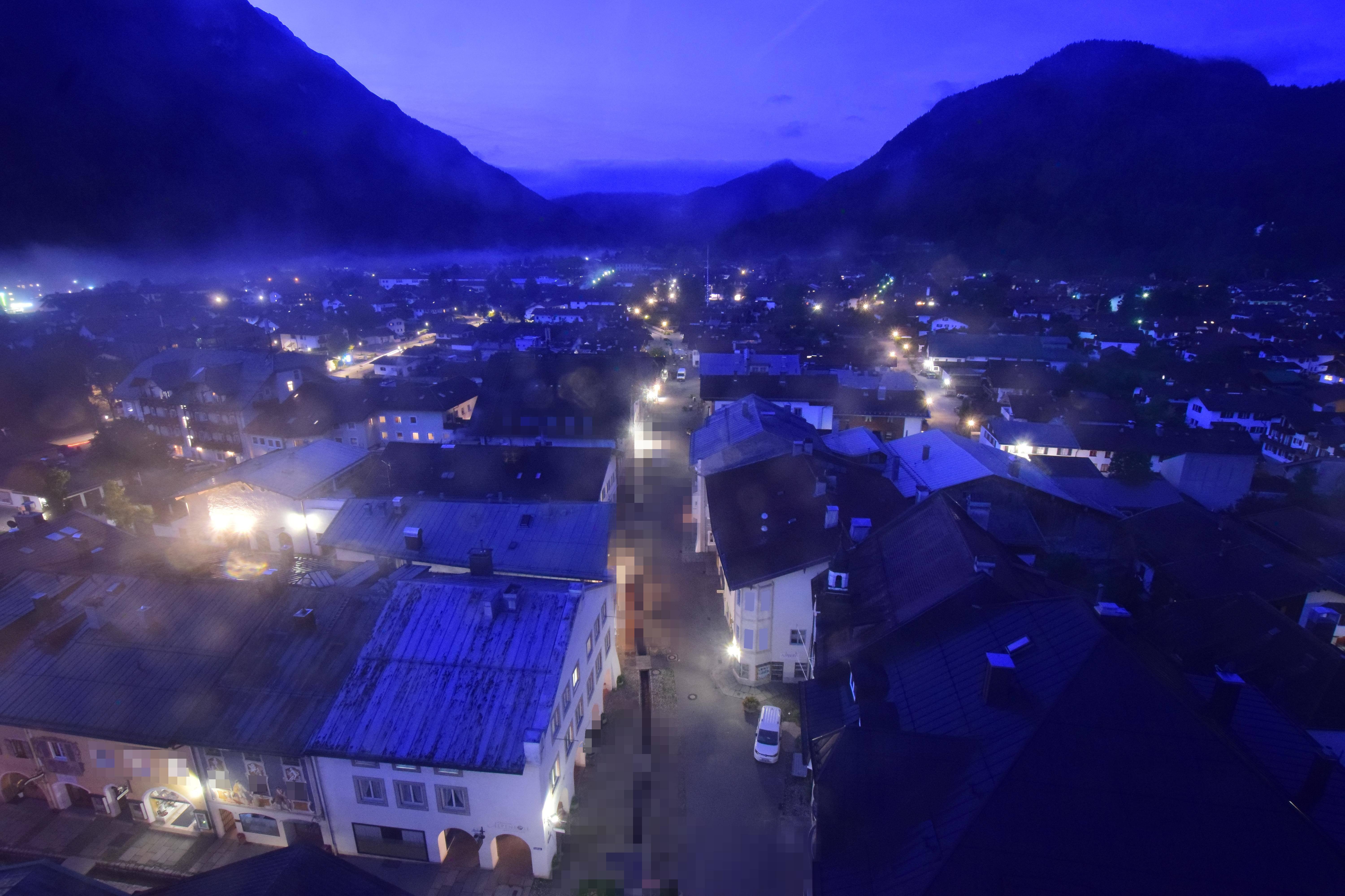 Archiv Foto Webcam Karwendel Mittenwald - Kirche