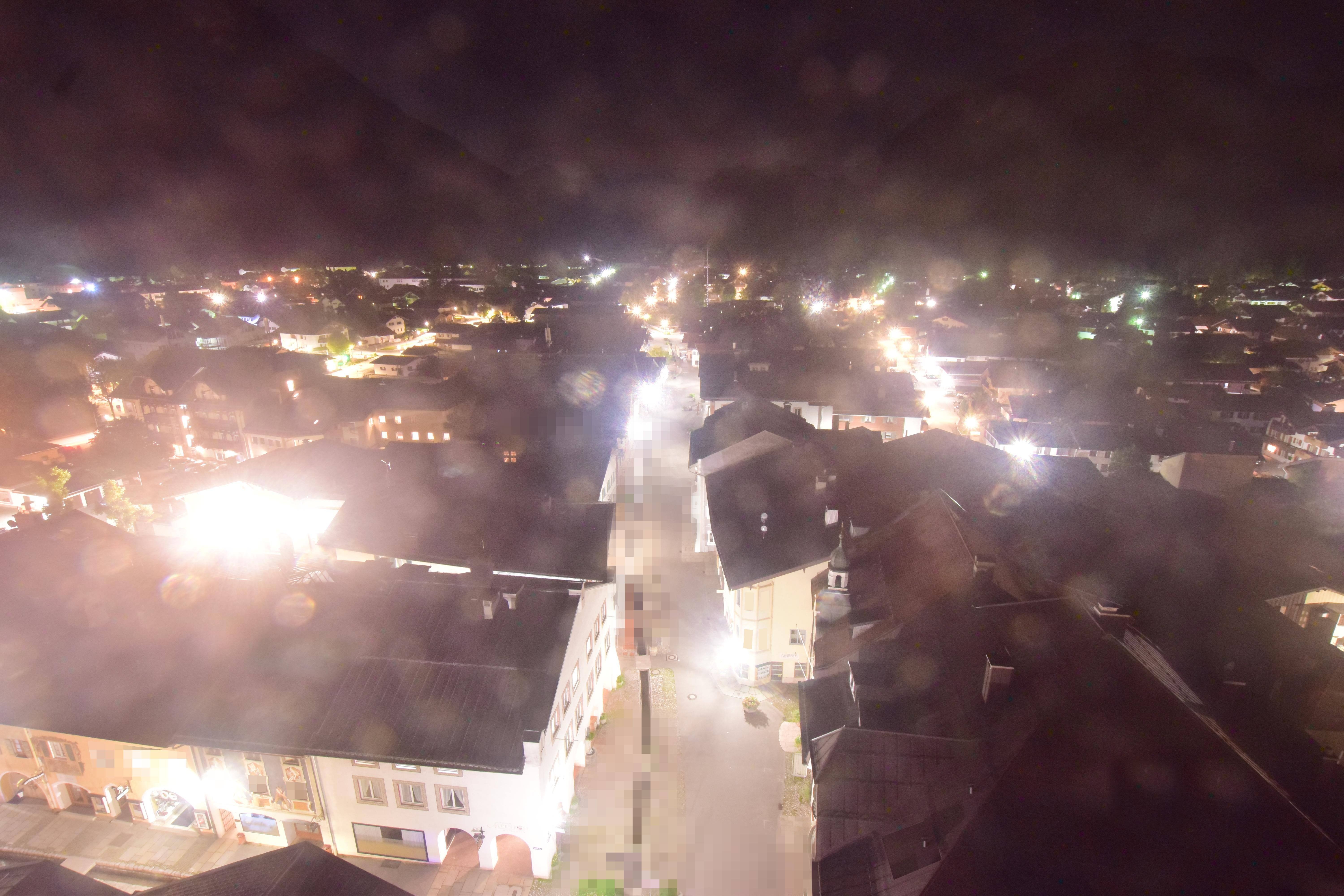 Archiv Foto Webcam Karwendel Mittenwald - Kirche