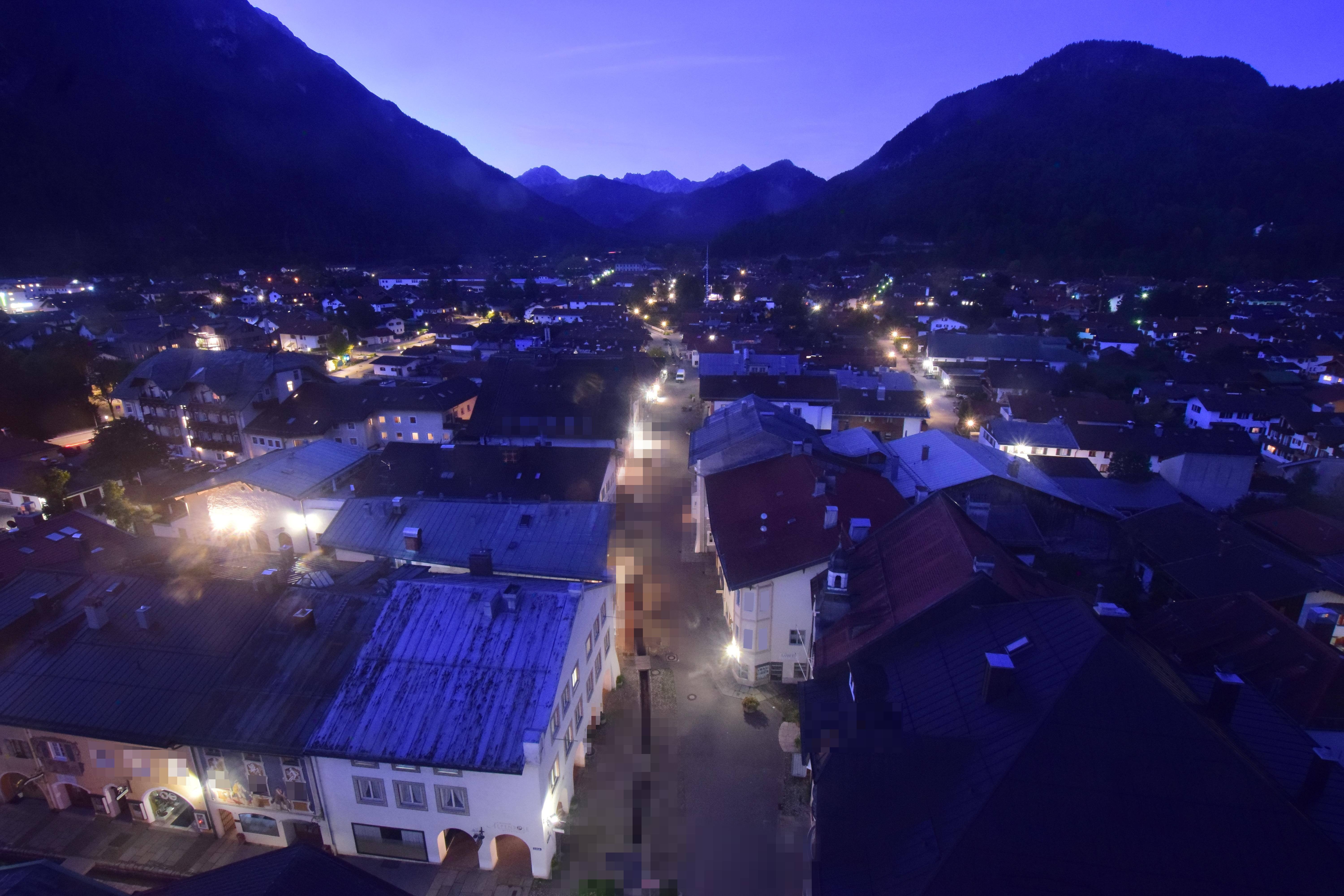 Archiv Foto Webcam Karwendel Mittenwald - Kirche