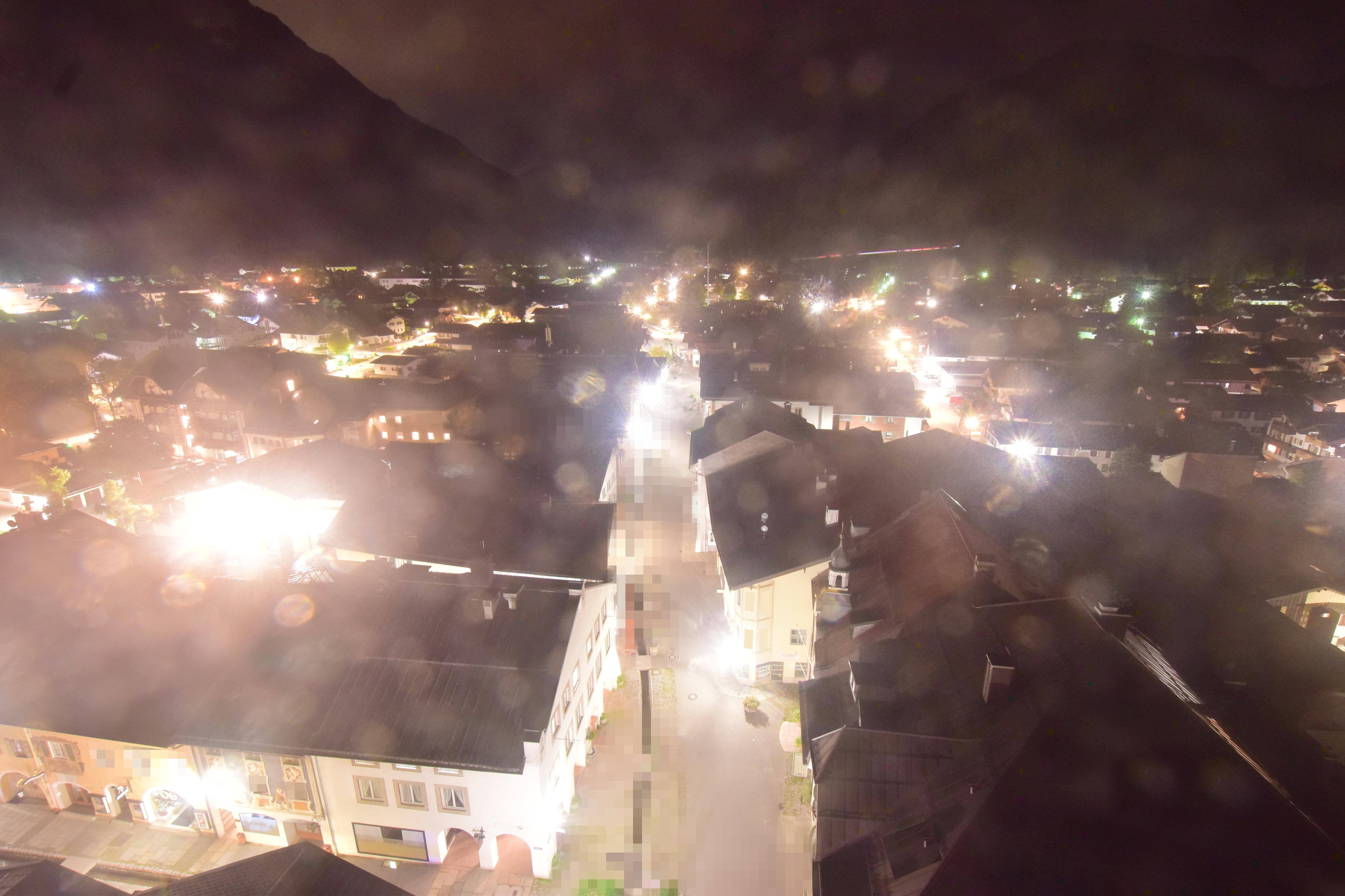 Archiv Foto Webcam Karwendel Mittenwald - Kirche