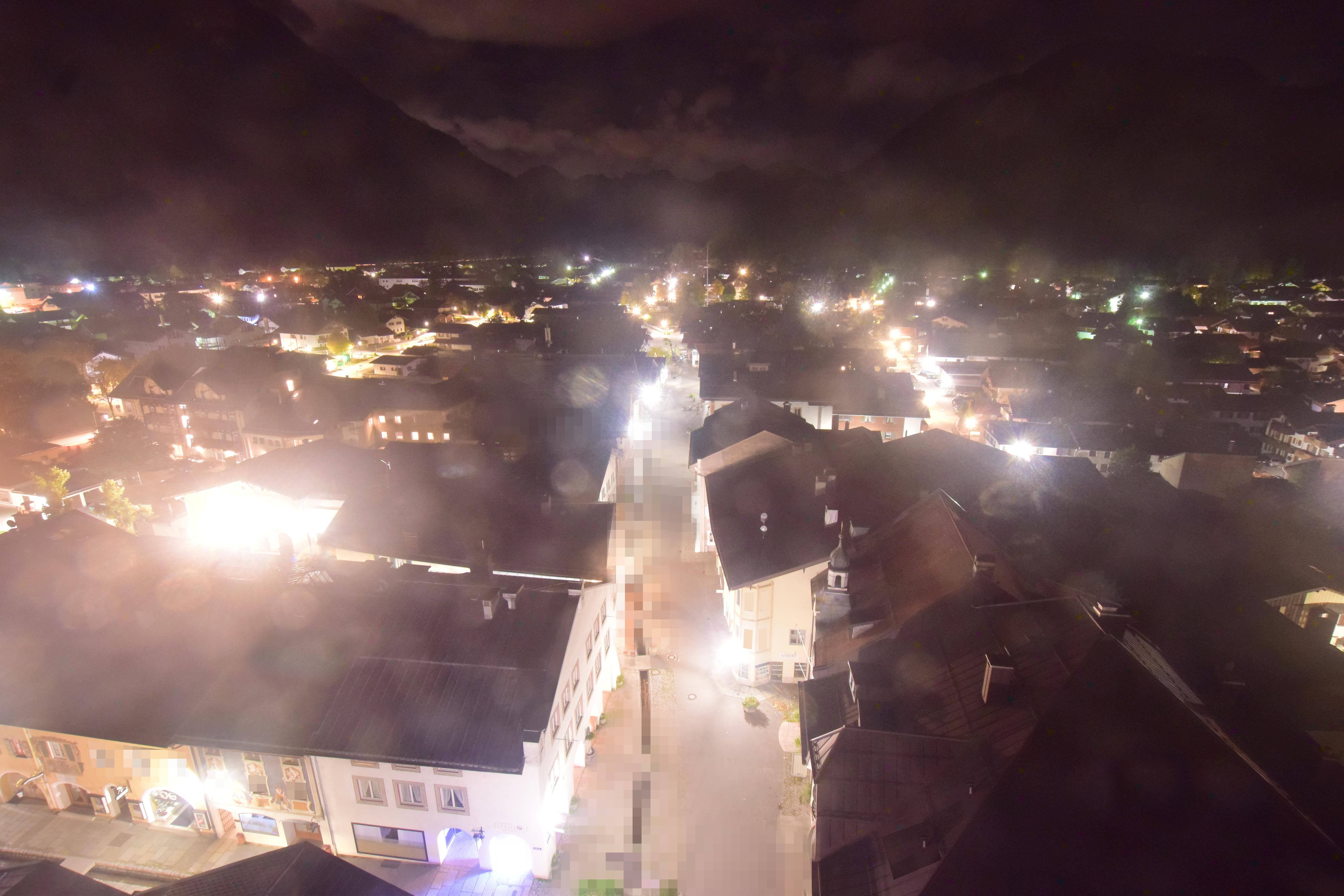 Archiv Foto Webcam Karwendel Mittenwald - Kirche