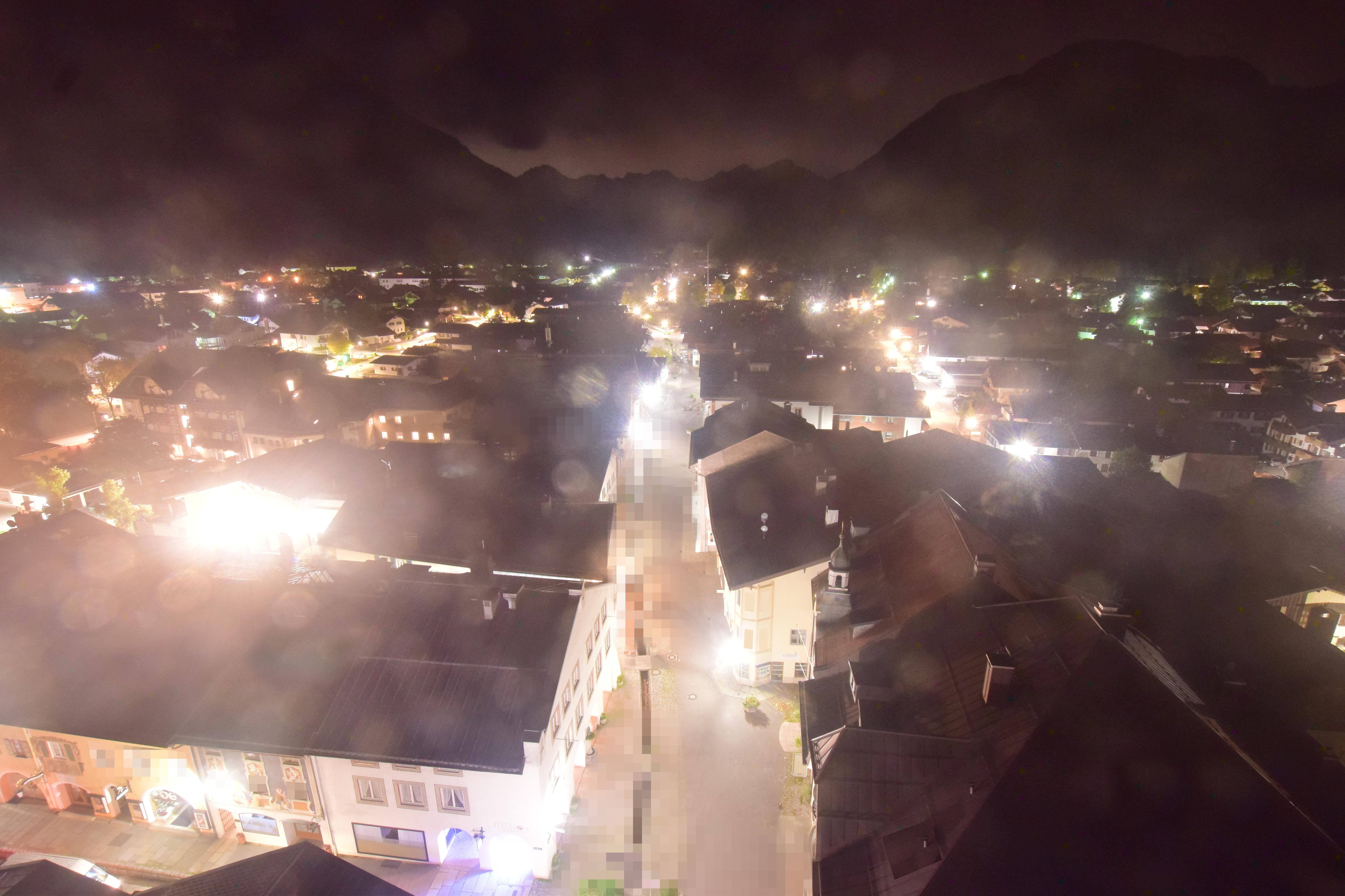 Archiv Foto Webcam Karwendel Mittenwald - Kirche