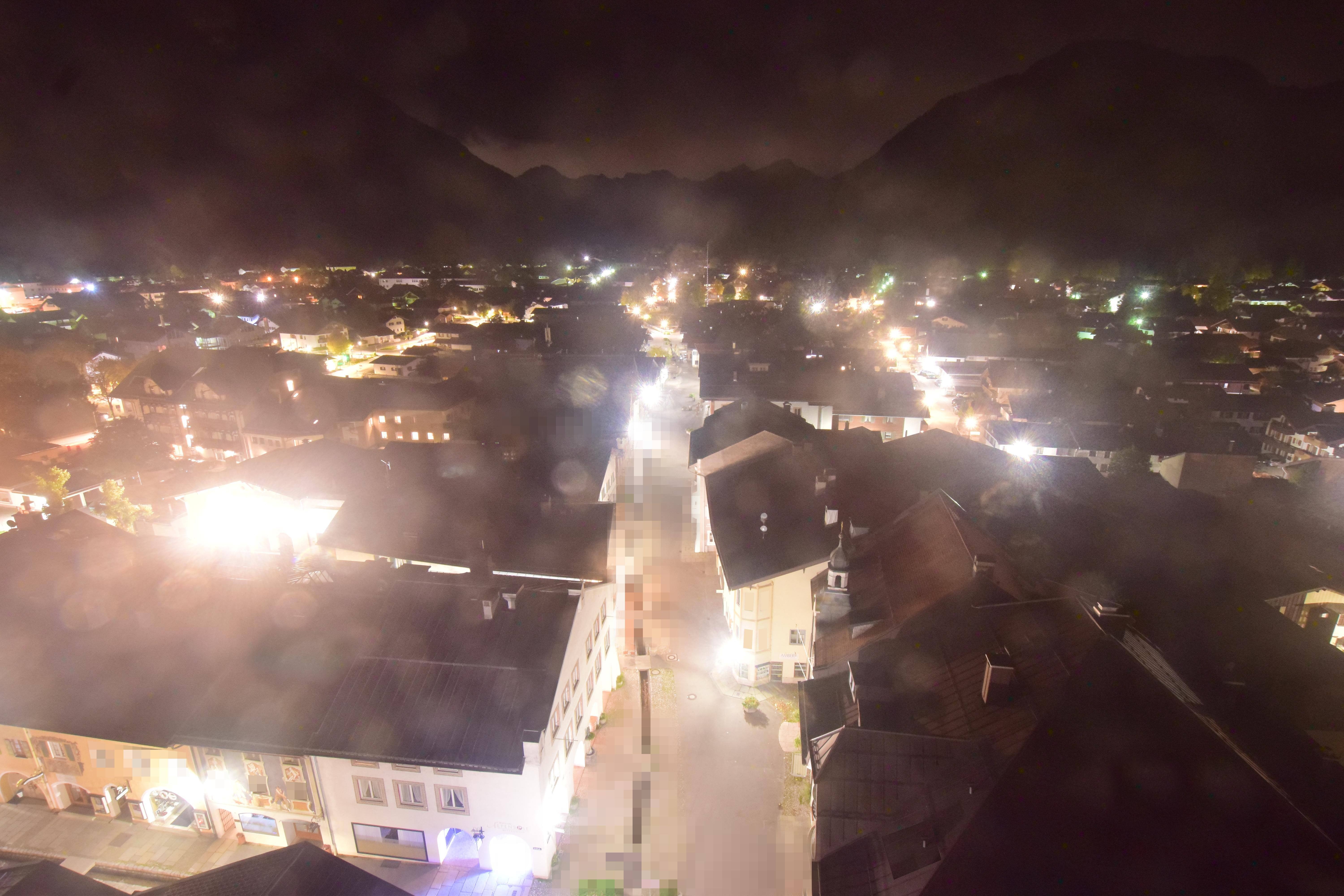 Archiv Foto Webcam Karwendel Mittenwald - Kirche