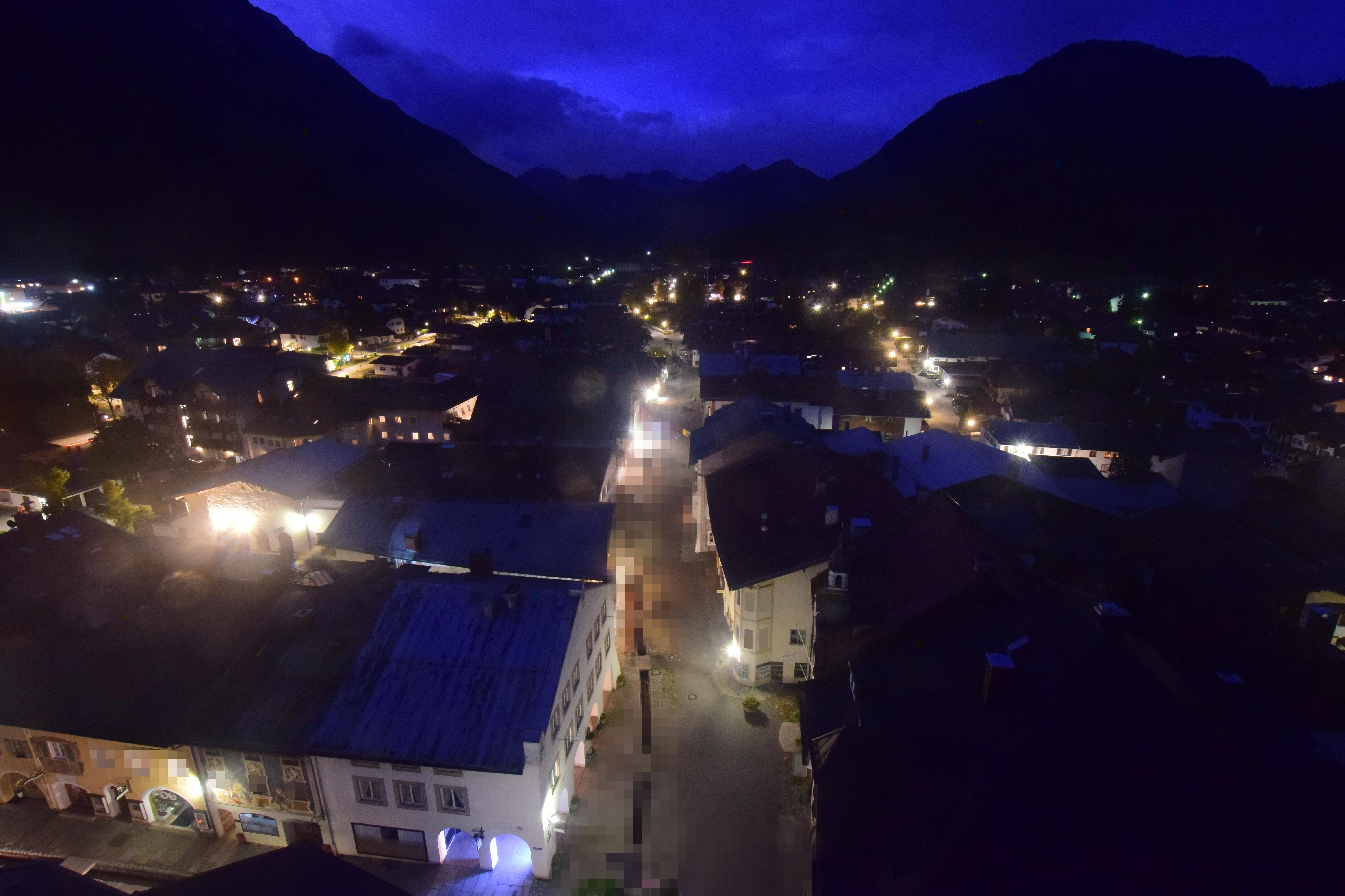Archiv Foto Webcam Karwendel Mittenwald - Kirche