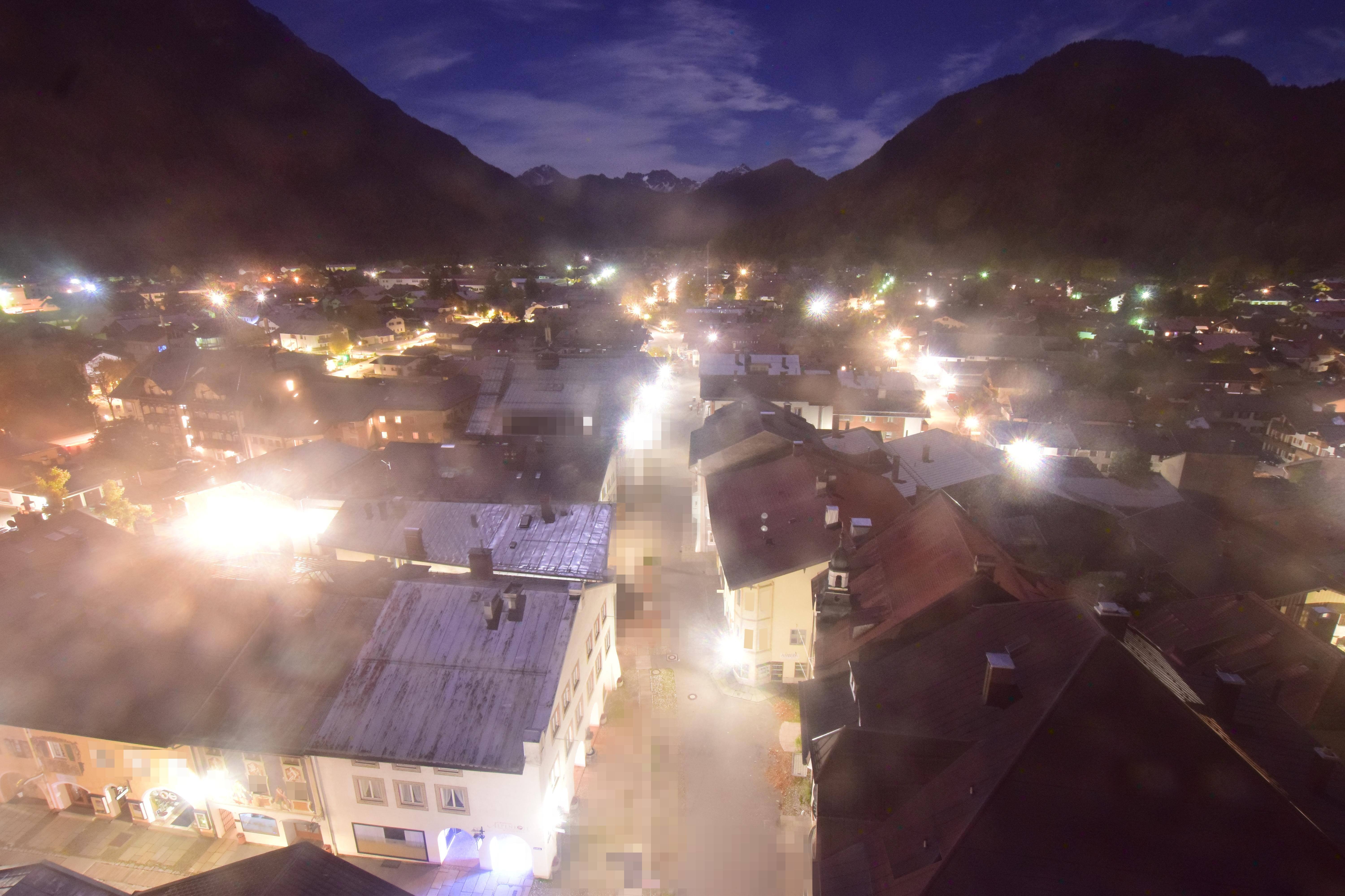 Archiv Foto Webcam Karwendel Mittenwald - Kirche