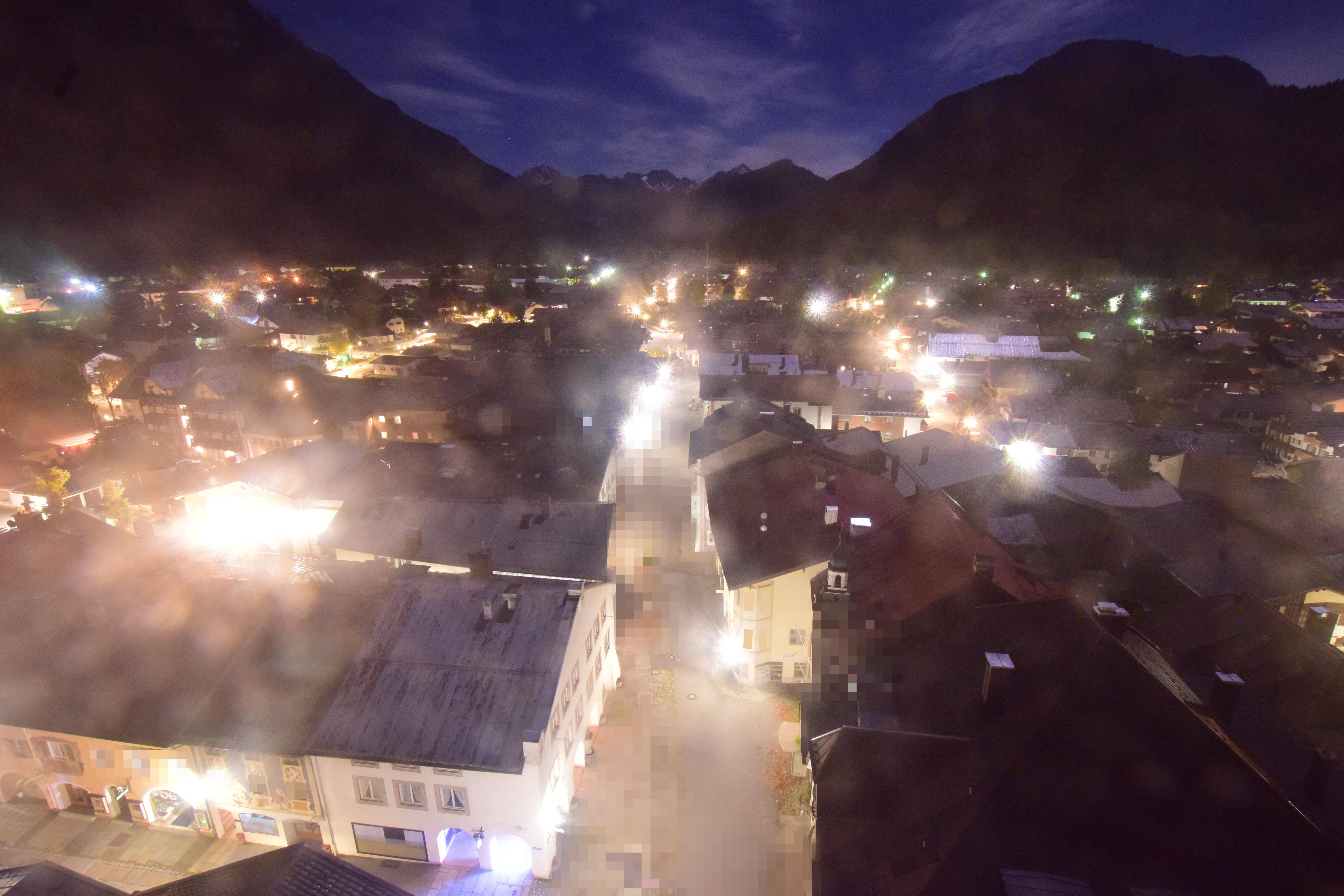 Archiv Foto Webcam Karwendel Mittenwald - Kirche