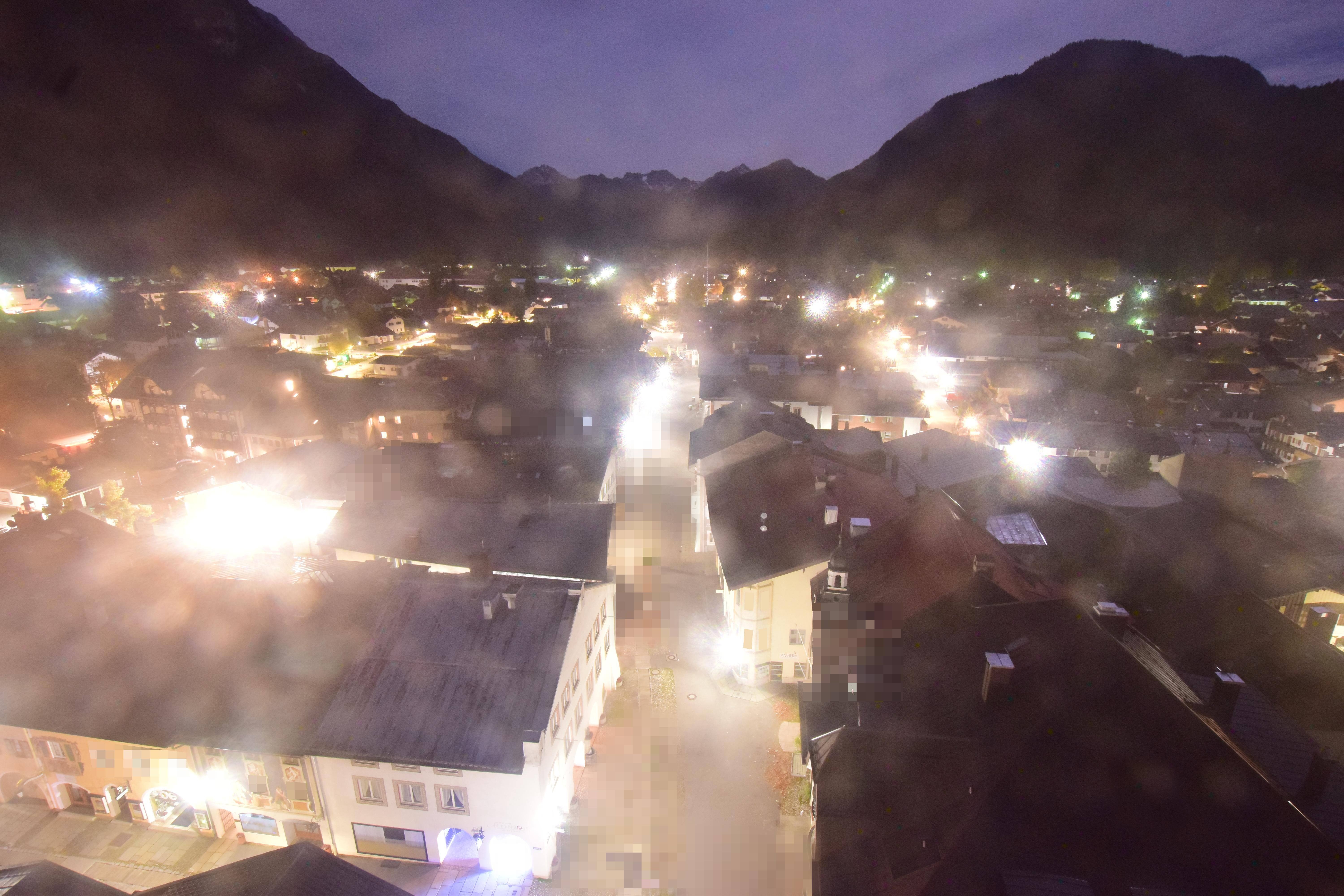 Archiv Foto Webcam Karwendel Mittenwald - Kirche