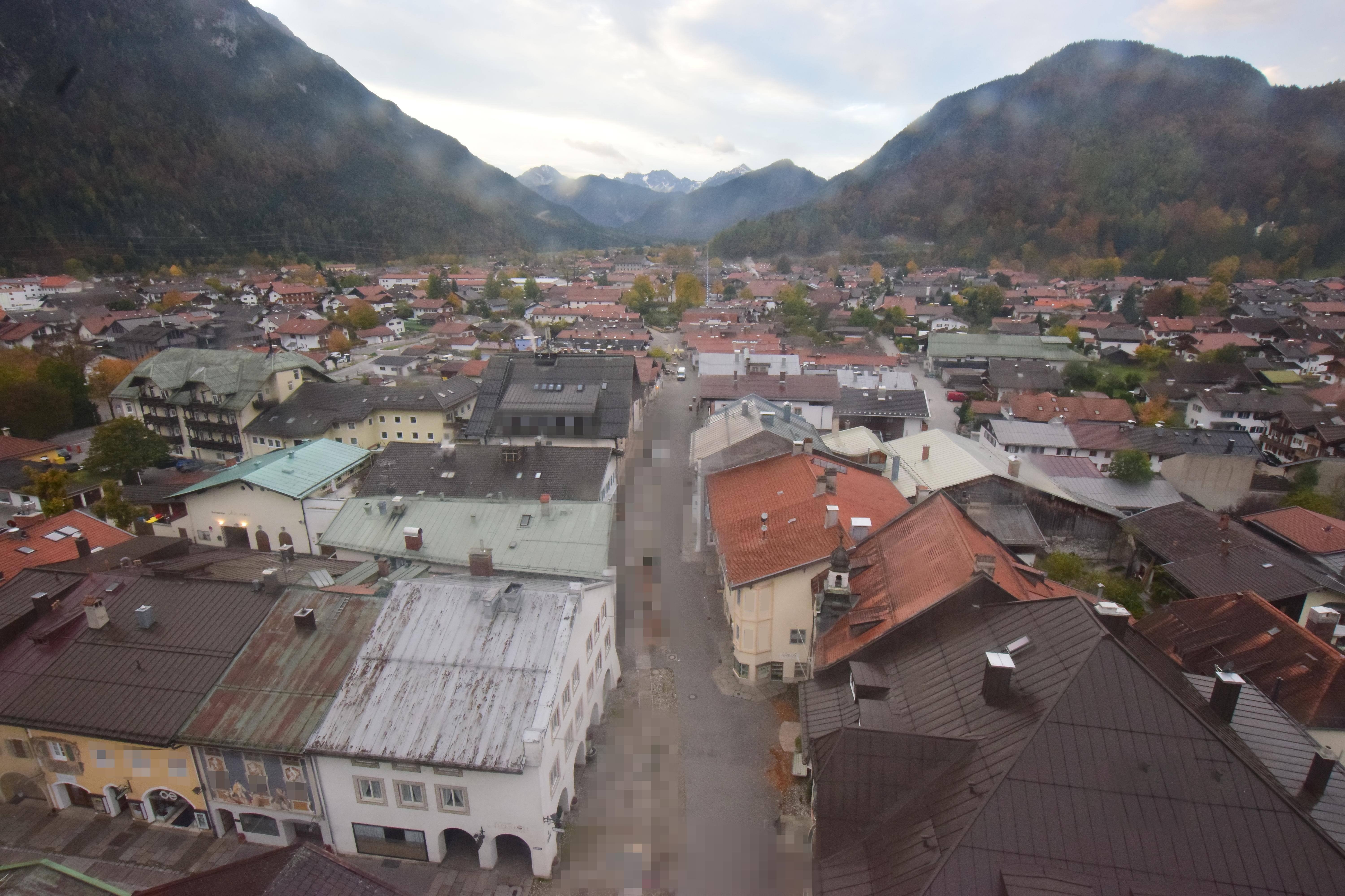 Archiv Foto Webcam Karwendel Mittenwald - Kirche