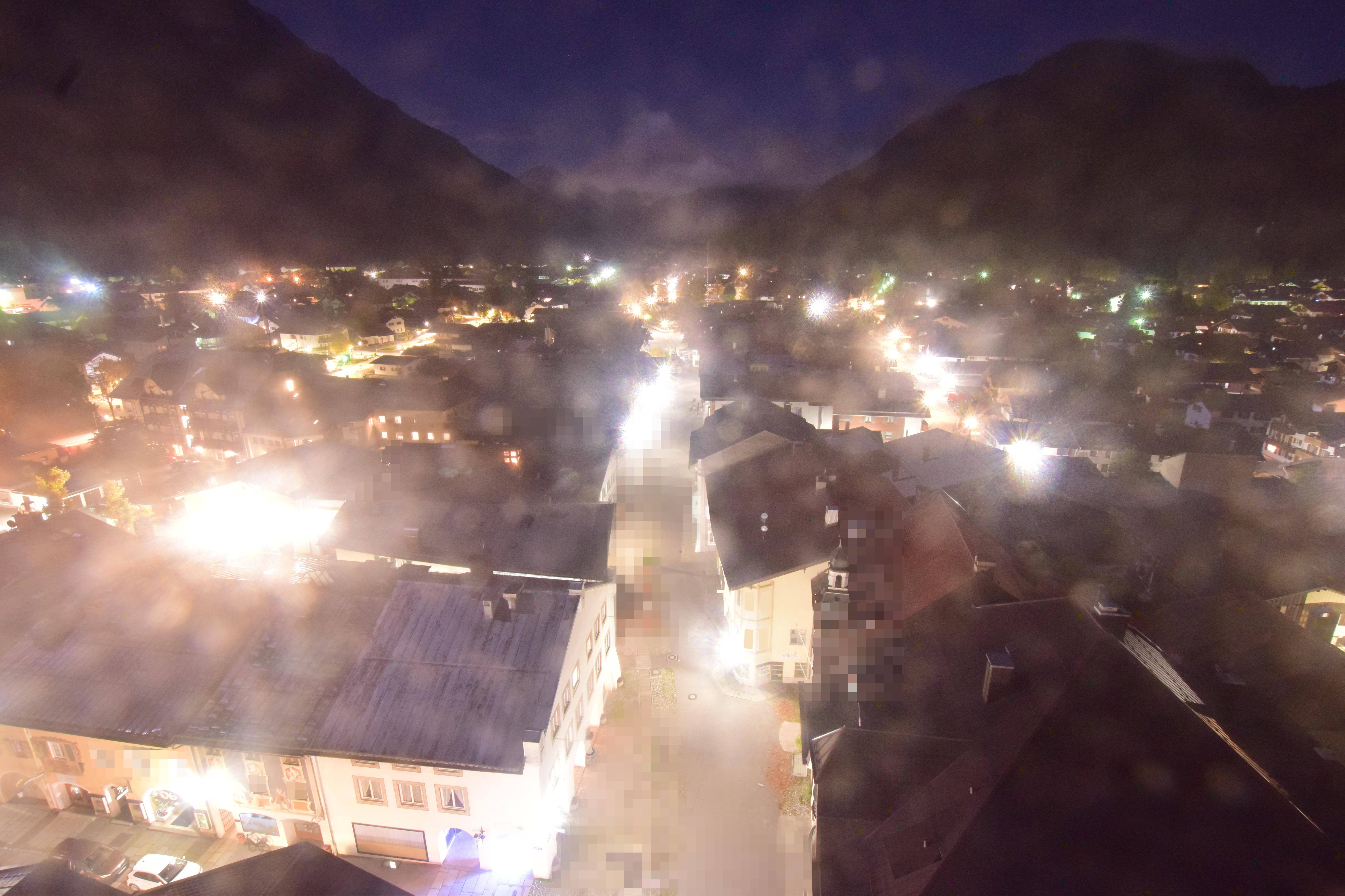 Archiv Foto Webcam Karwendel Mittenwald - Kirche