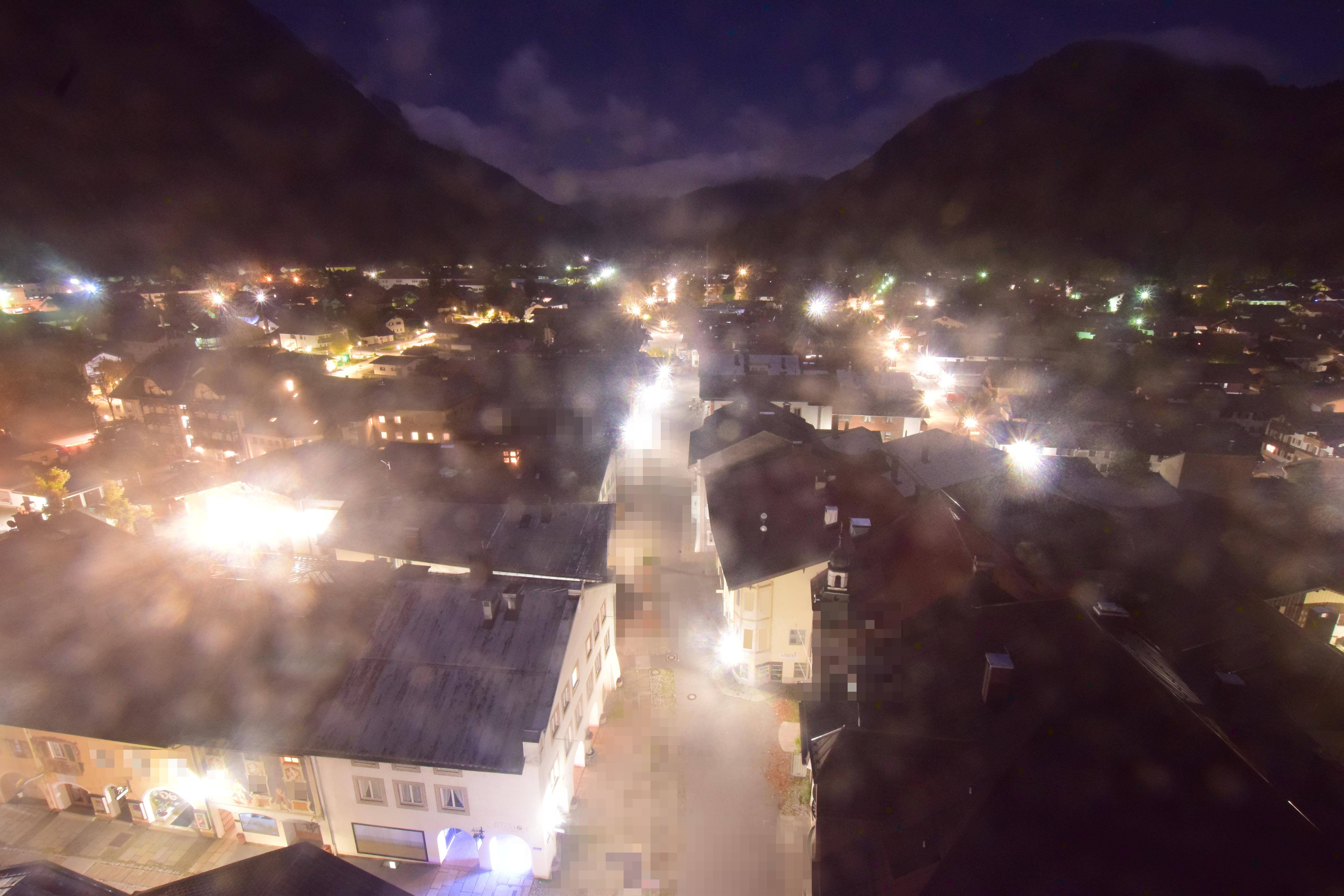Archiv Foto Webcam Karwendel Mittenwald - Kirche