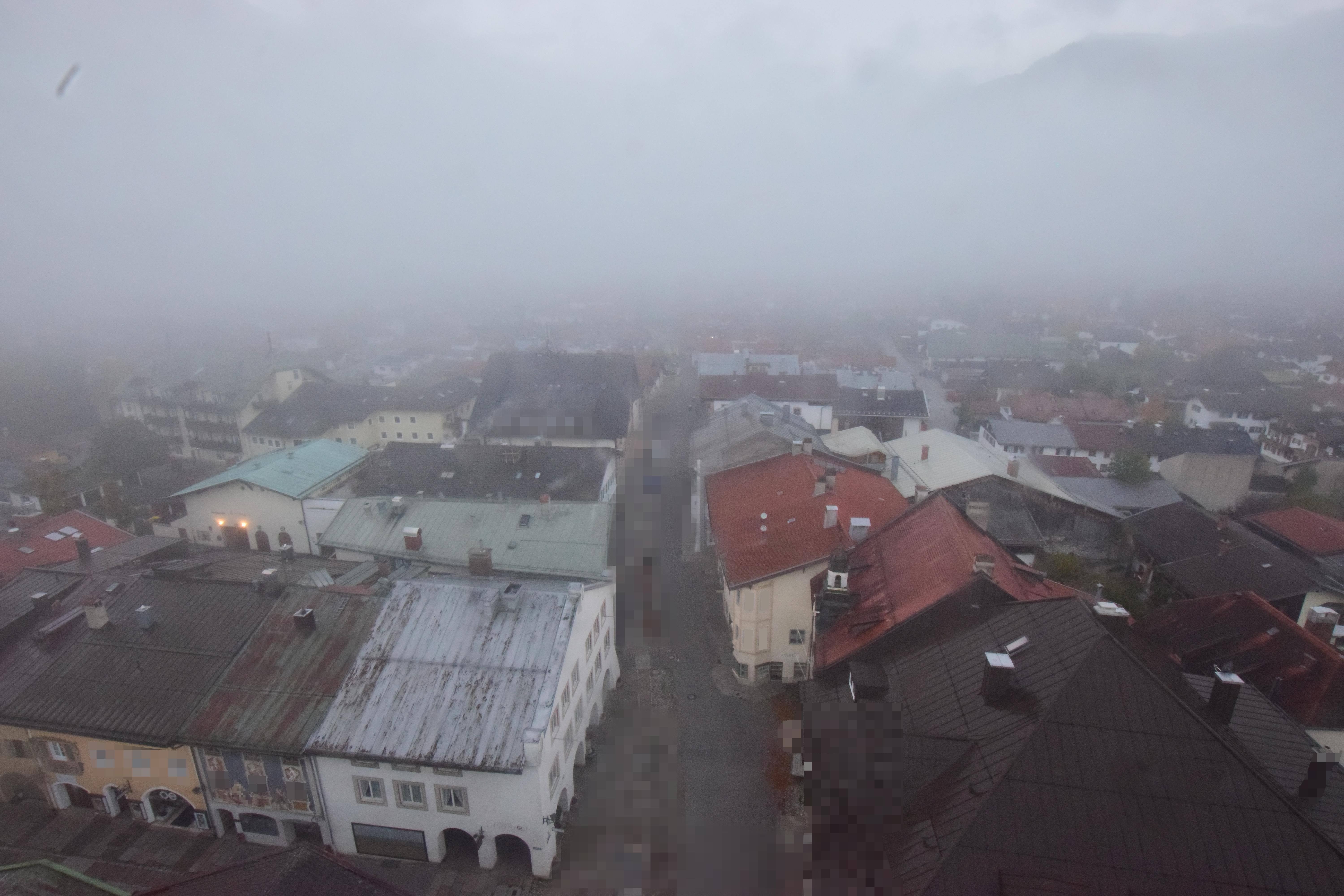 Archiv Foto Webcam Karwendel Mittenwald - Kirche