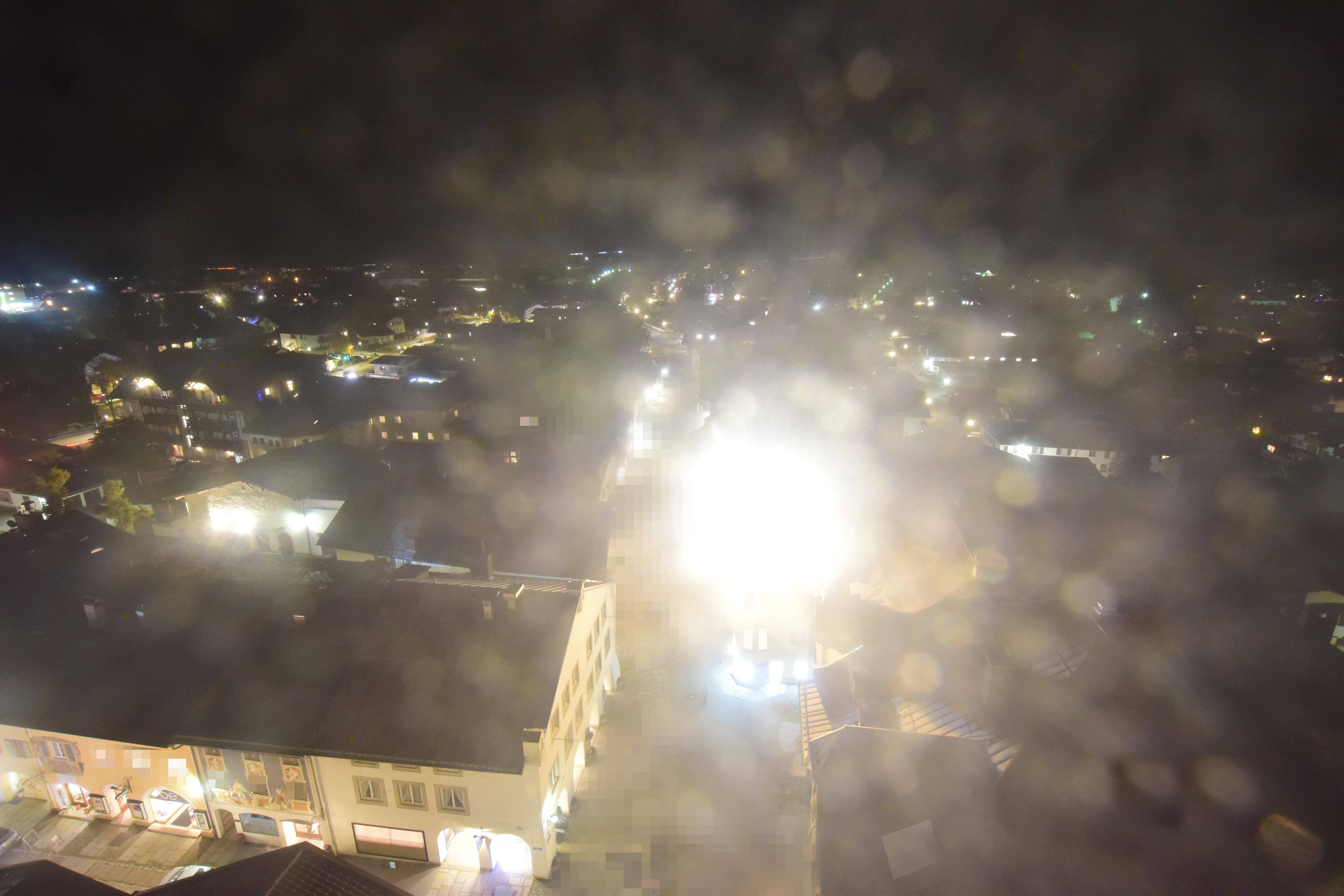 Archived image Webcam Karwendel Mittenwald - Church