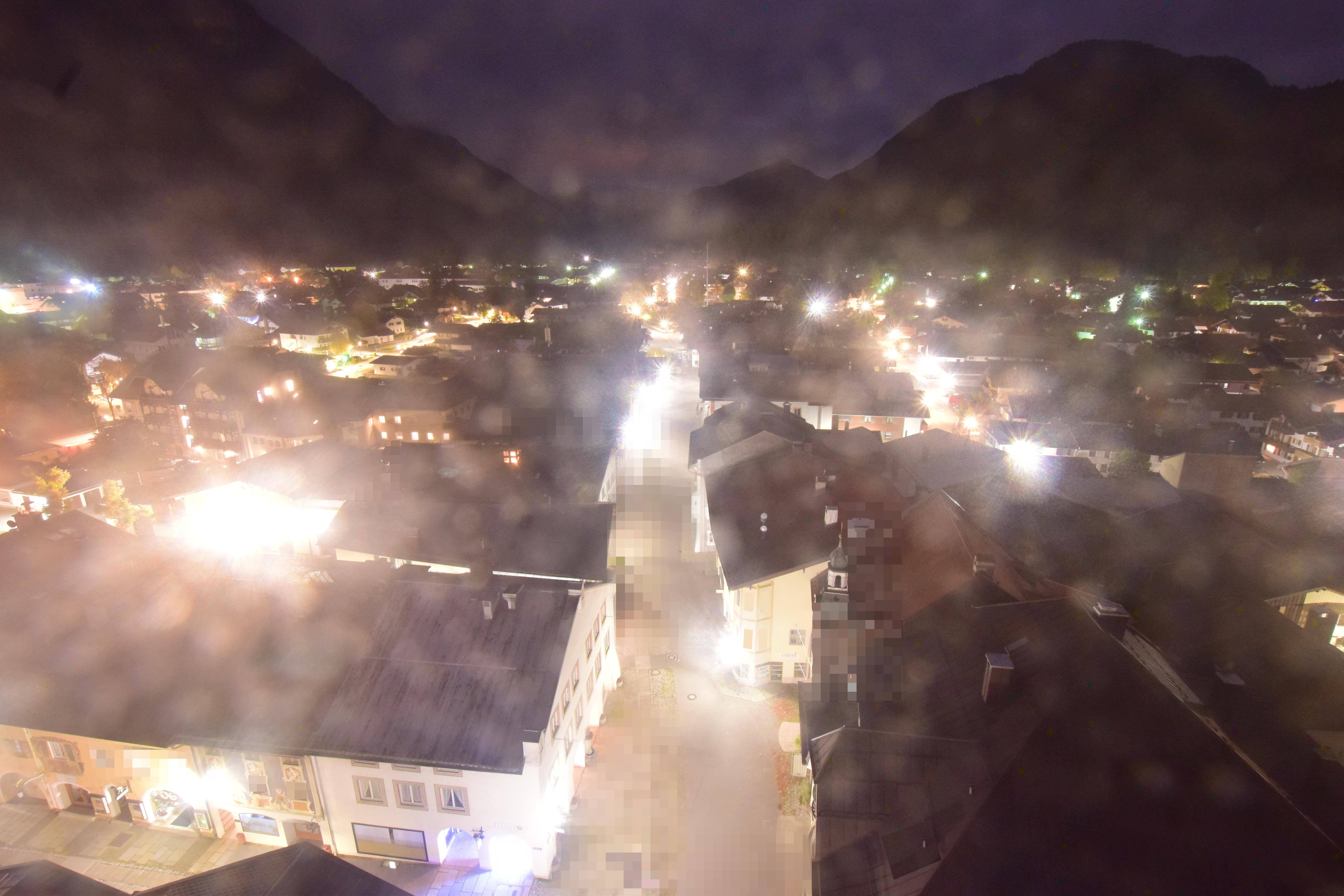 Archiv Foto Webcam Karwendel Mittenwald - Kirche