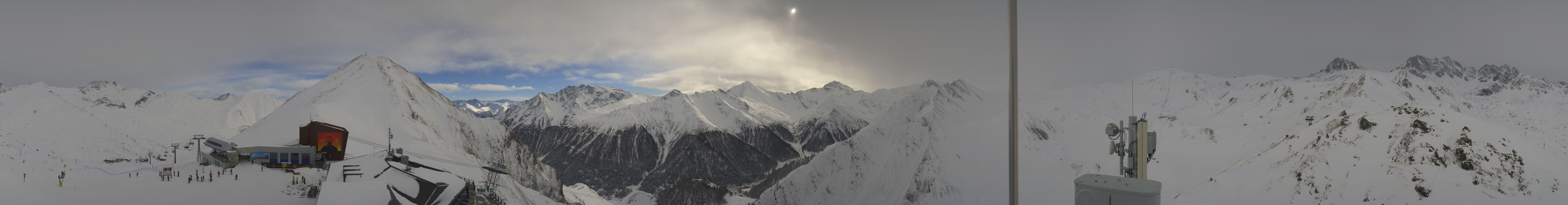 Archived image Webcam Alp Trida Sattel Lift in Samnaun