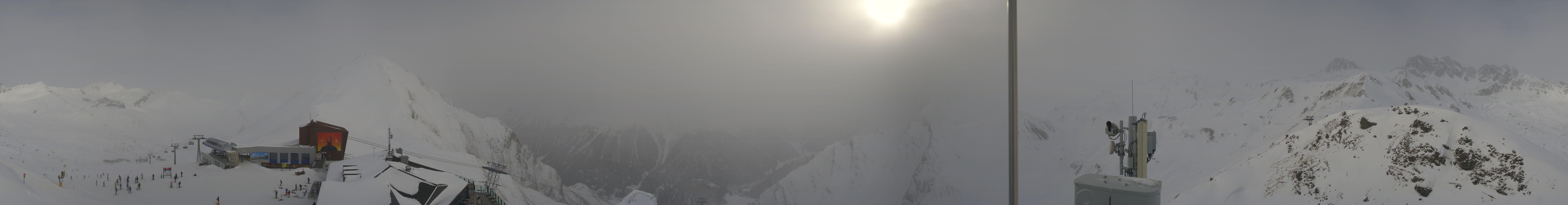 Archiv Foto Webcam Alp Trida Sattel in Samnaun