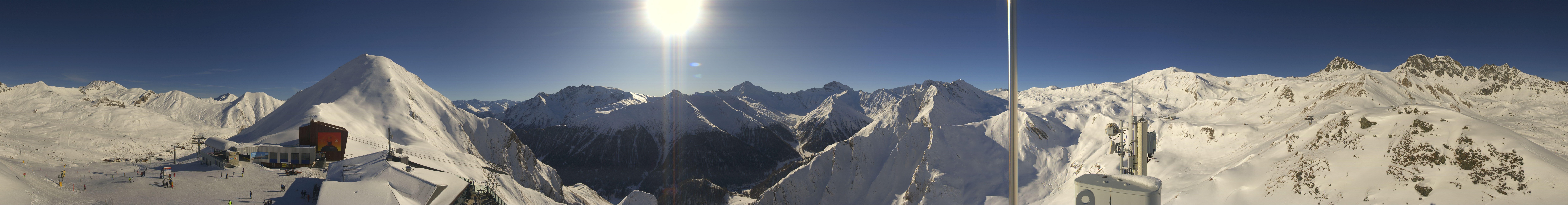 Archiv Foto Webcam Alp Trida Sattel in Samnaun