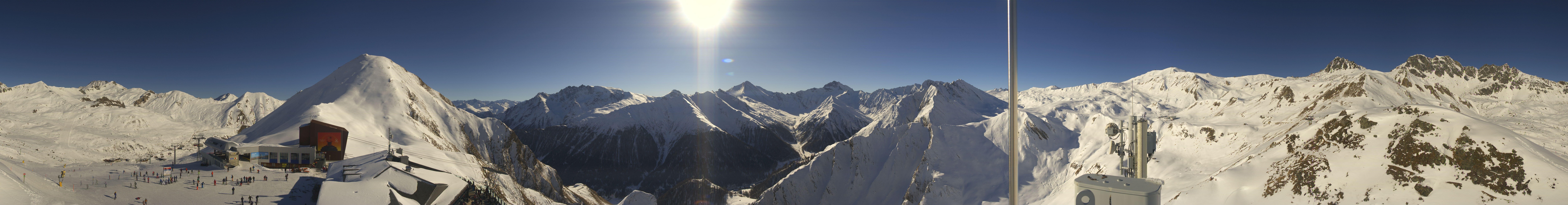 Archived image Webcam Alp Trida Sattel Lift in Samnaun