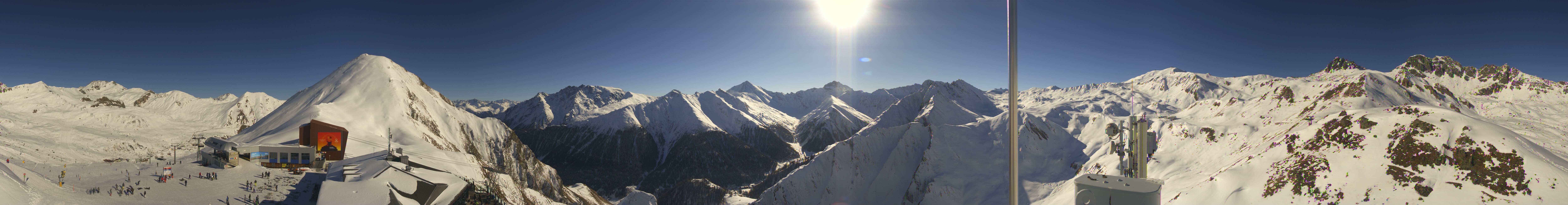 Archived image Webcam Alp Trida Sattel Lift in Samnaun