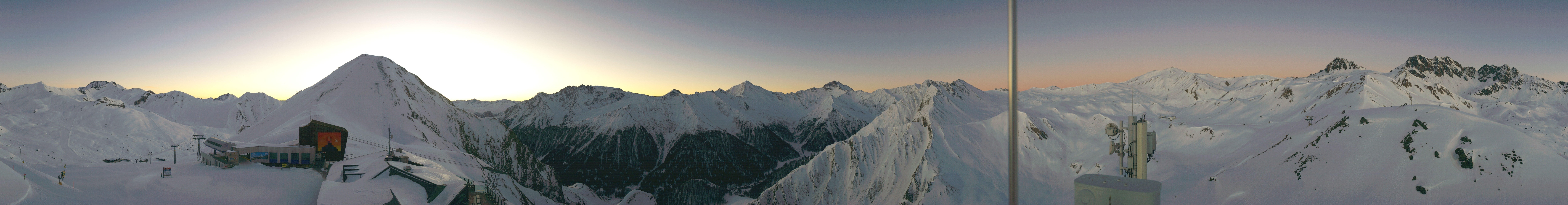 Archiv Foto Webcam Alp Trida Sattel in Samnaun