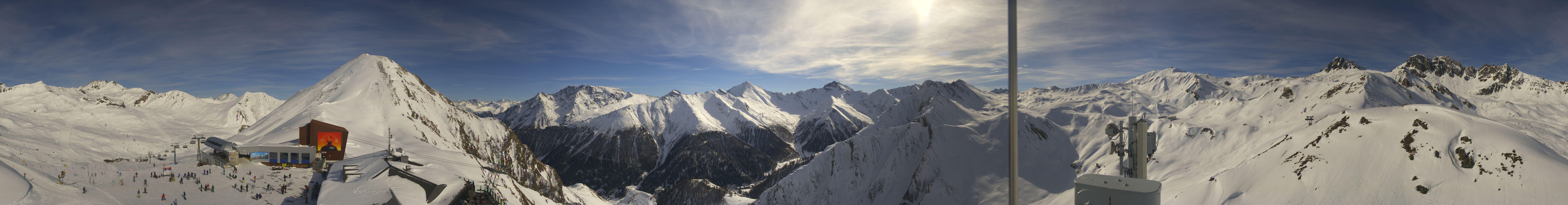 Archiv Foto Webcam Alp Trida Sattel in Samnaun