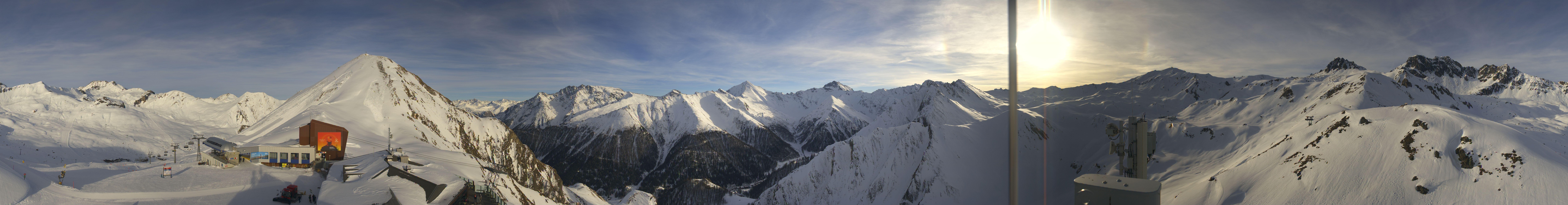 Archiv Foto Webcam Alp Trida Sattel in Samnaun