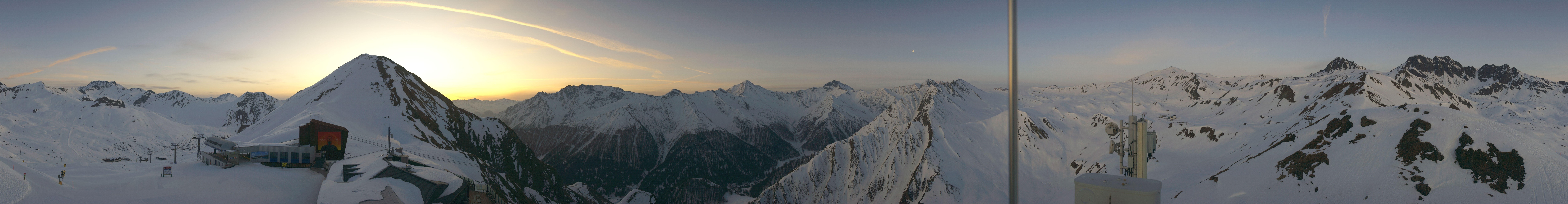 Archiv Foto Webcam Alp Trida Sattel in Samnaun