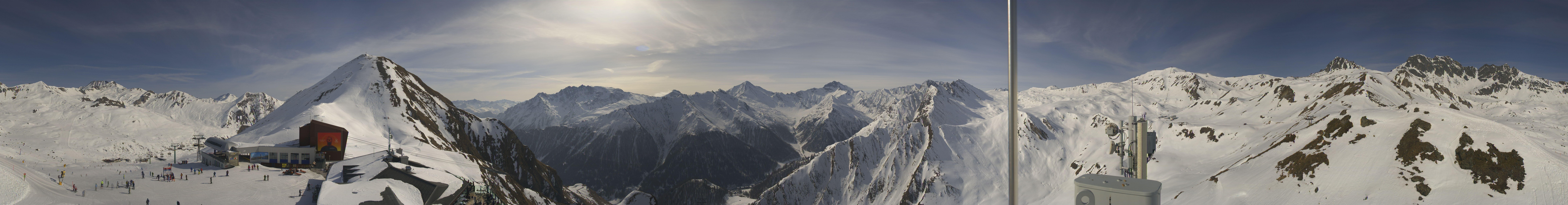 Archiv Foto Webcam Alp Trida Sattel in Samnaun