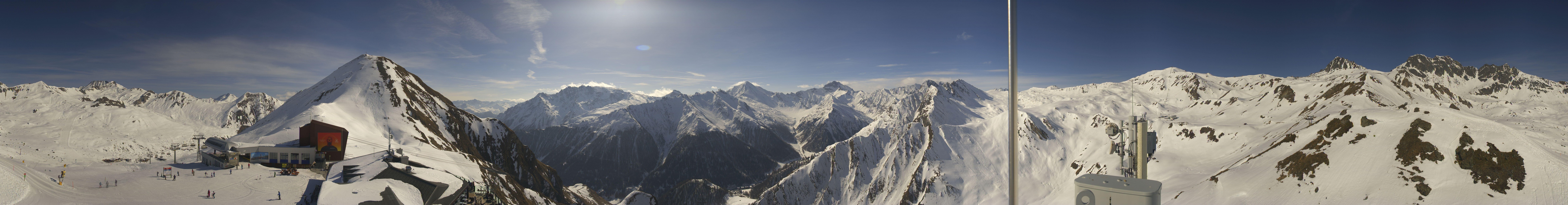 Archiv Foto Webcam Alp Trida Sattel in Samnaun