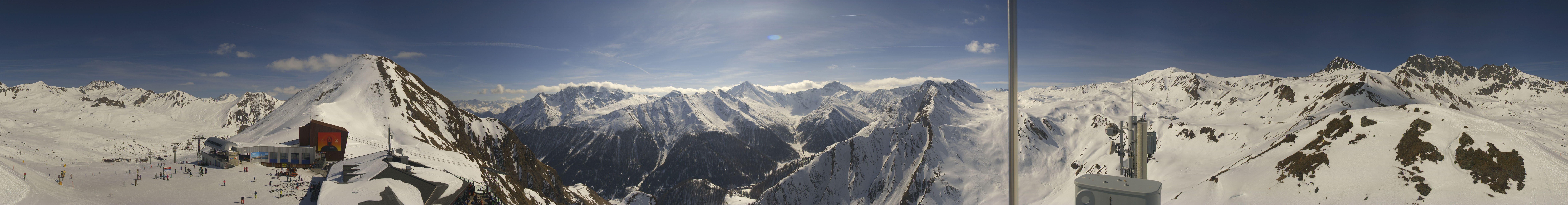 Archiv Foto Webcam Alp Trida Sattel in Samnaun