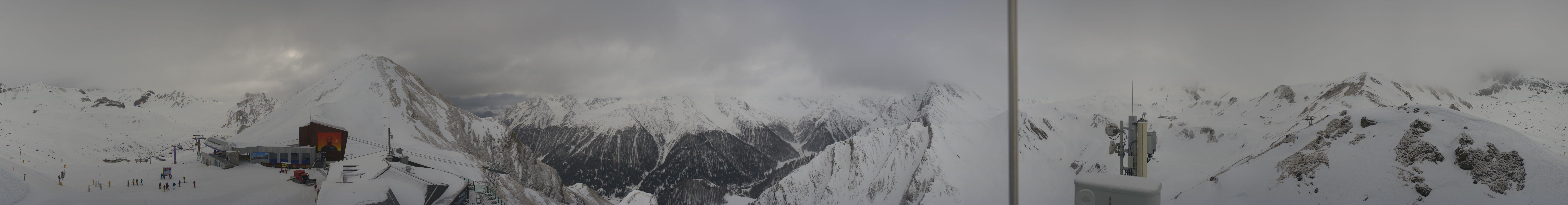 Archived image Webcam Alp Trida Sattel Lift in Samnaun