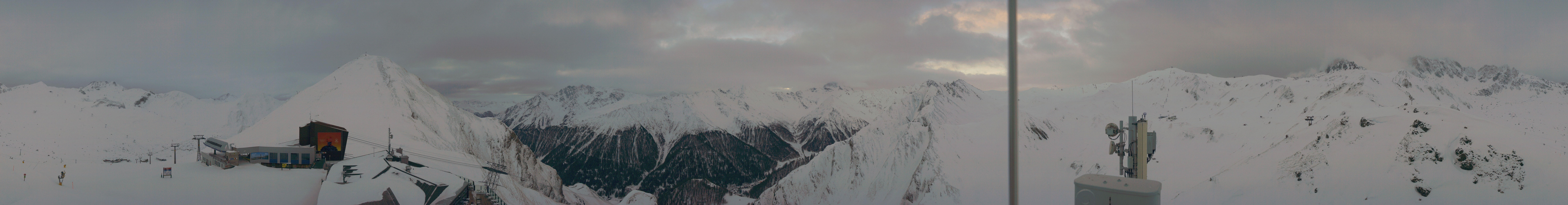 Archiv Foto Webcam Alp Trida Sattel in Samnaun