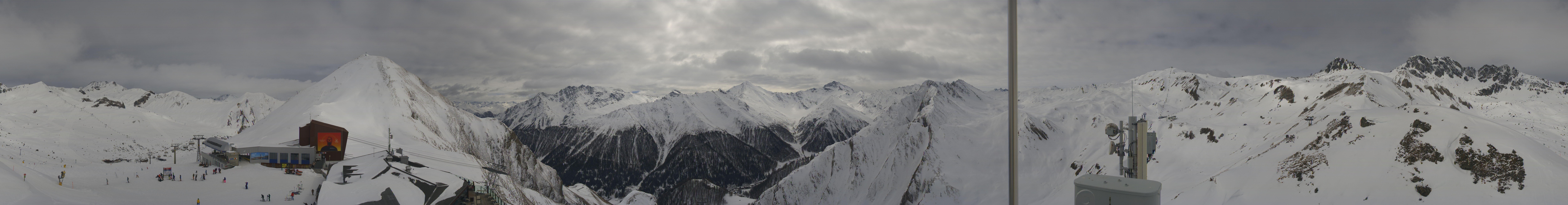 Archiv Foto Webcam Alp Trida Sattel in Samnaun