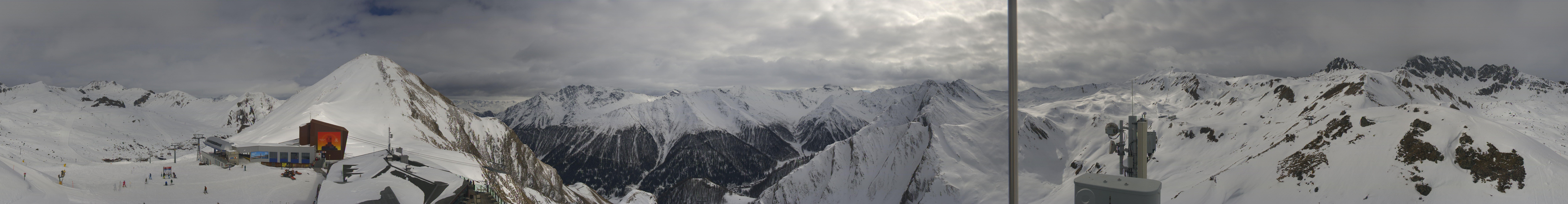 Archiv Foto Webcam Alp Trida Sattel in Samnaun