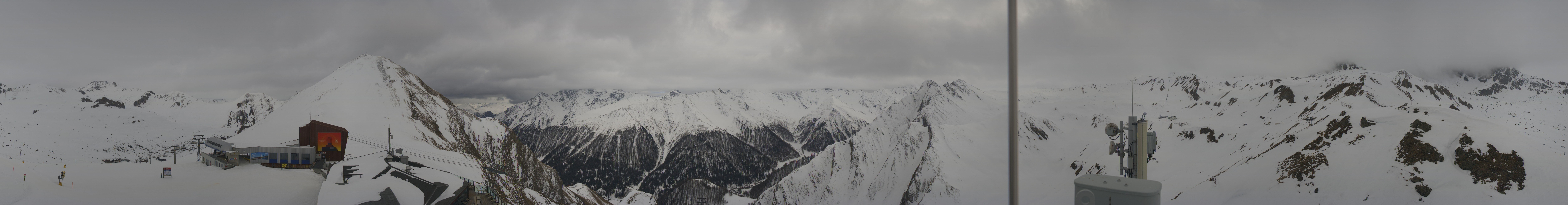 Archiv Foto Webcam Alp Trida Sattel in Samnaun