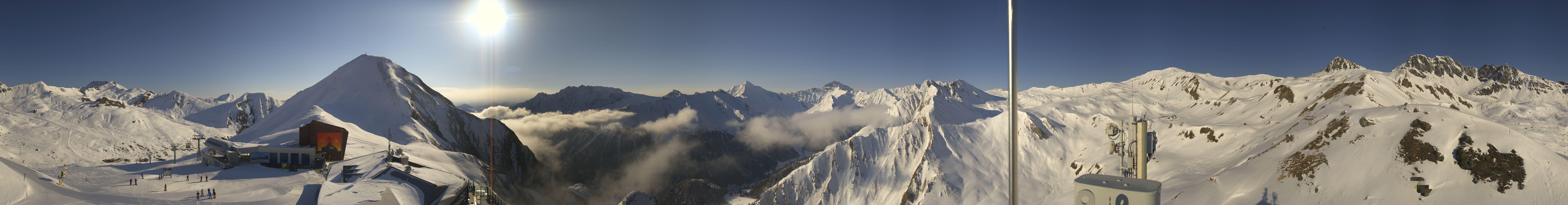 Archiv Foto Webcam Alp Trida Sattel in Samnaun