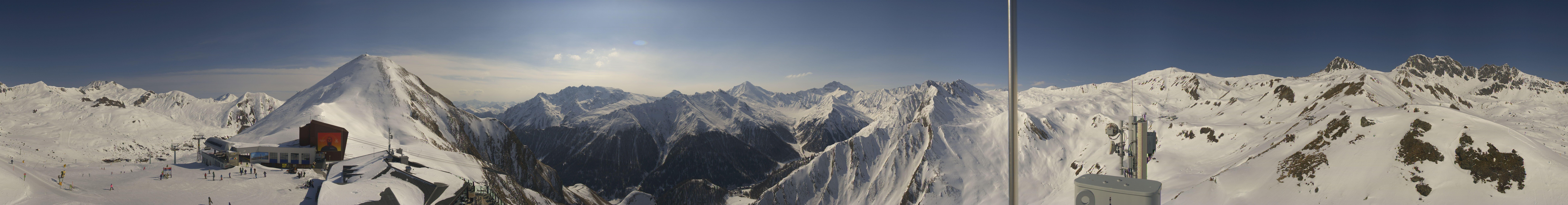 Archiv Foto Webcam Alp Trida Sattel in Samnaun