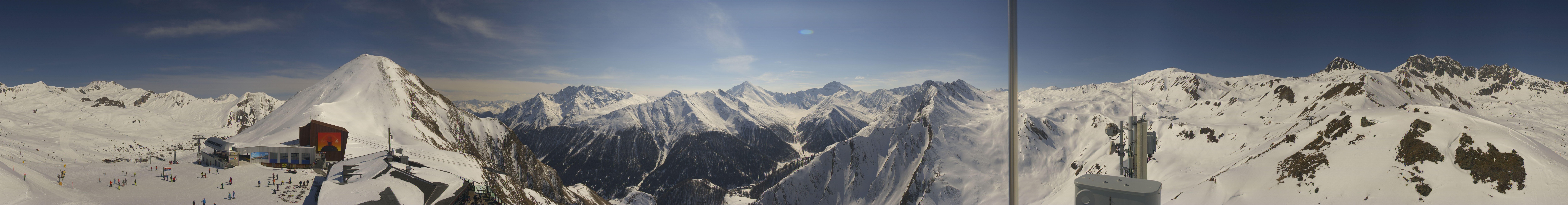 Archiv Foto Webcam Alp Trida Sattel in Samnaun