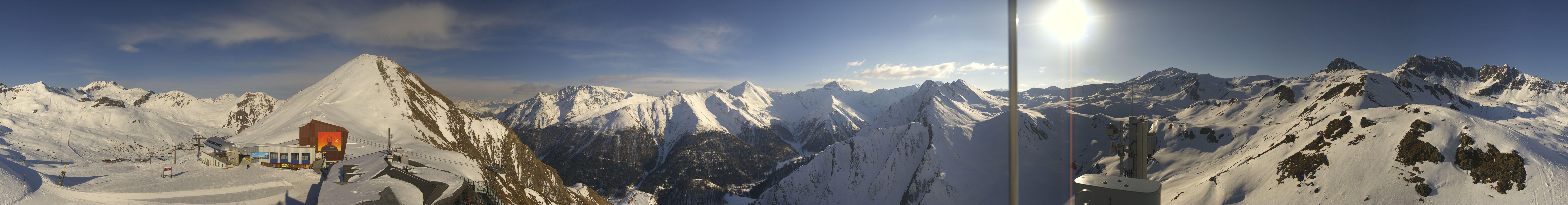 Archiv Foto Webcam Alp Trida Sattel in Samnaun