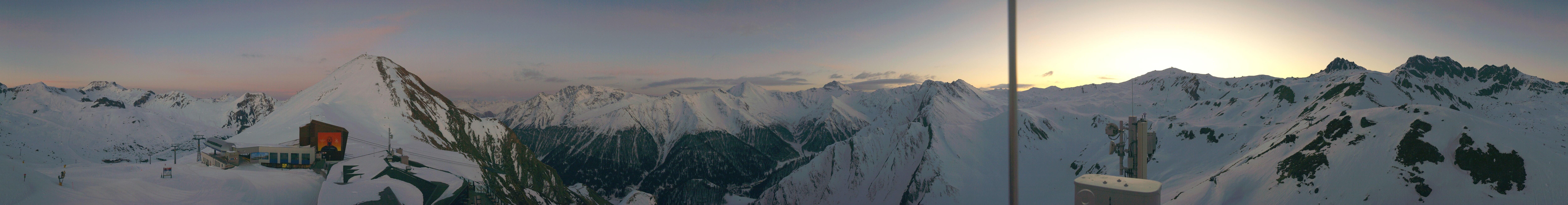 Archiv Foto Webcam Alp Trida Sattel in Samnaun