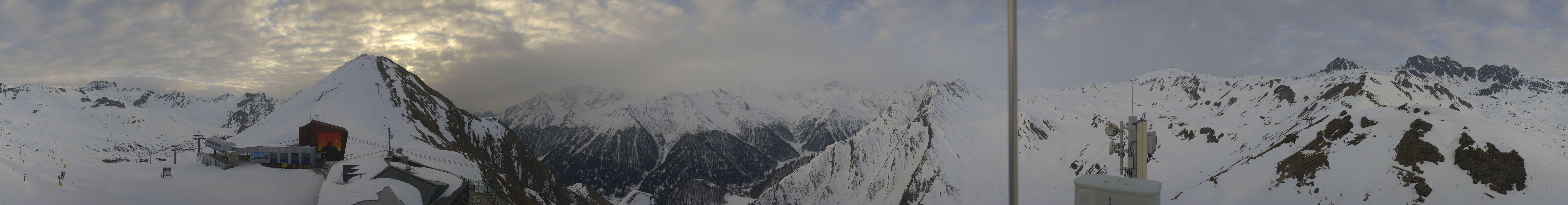 Archiv Foto Webcam Alp Trida Sattel in Samnaun