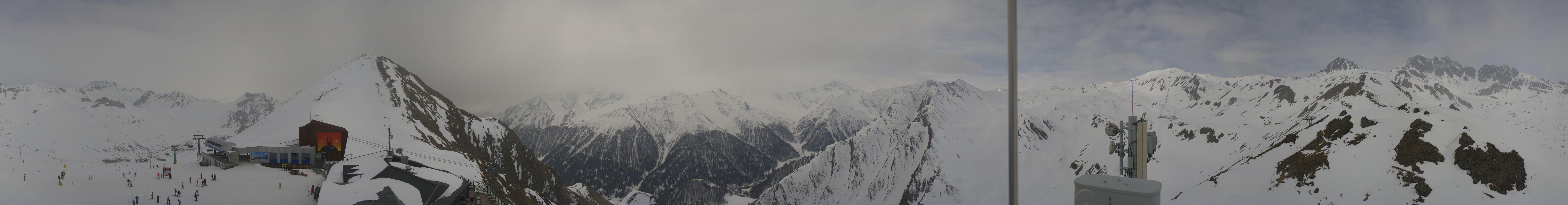 Archiv Foto Webcam Alp Trida Sattel in Samnaun