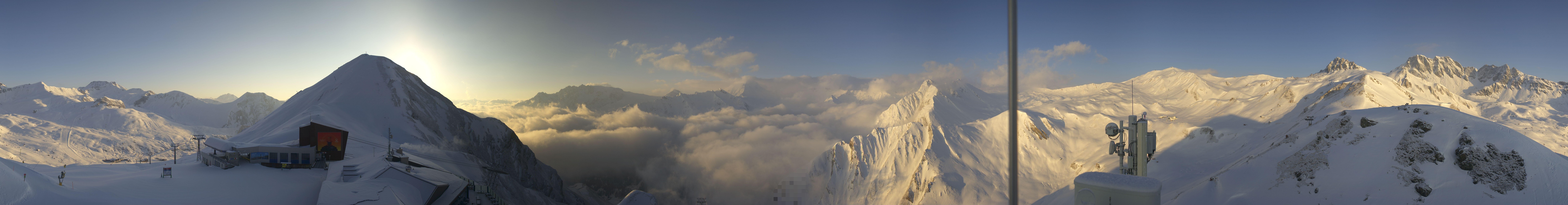 Archiv Foto Webcam Alp Trida Sattel in Samnaun