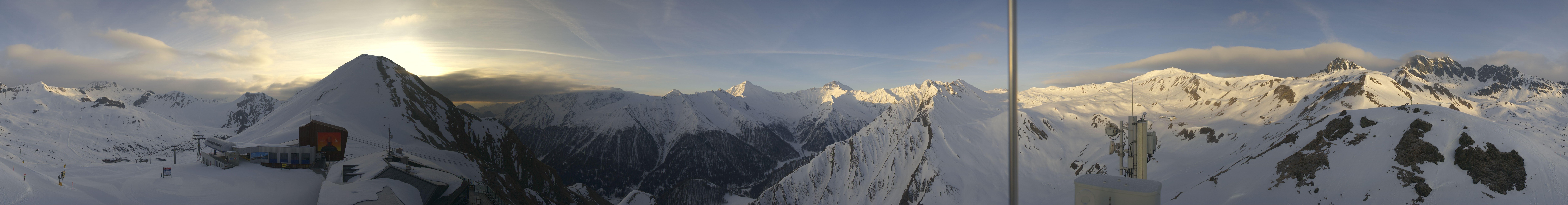 Archived image Webcam Alp Trida Sattel Lift in Samnaun